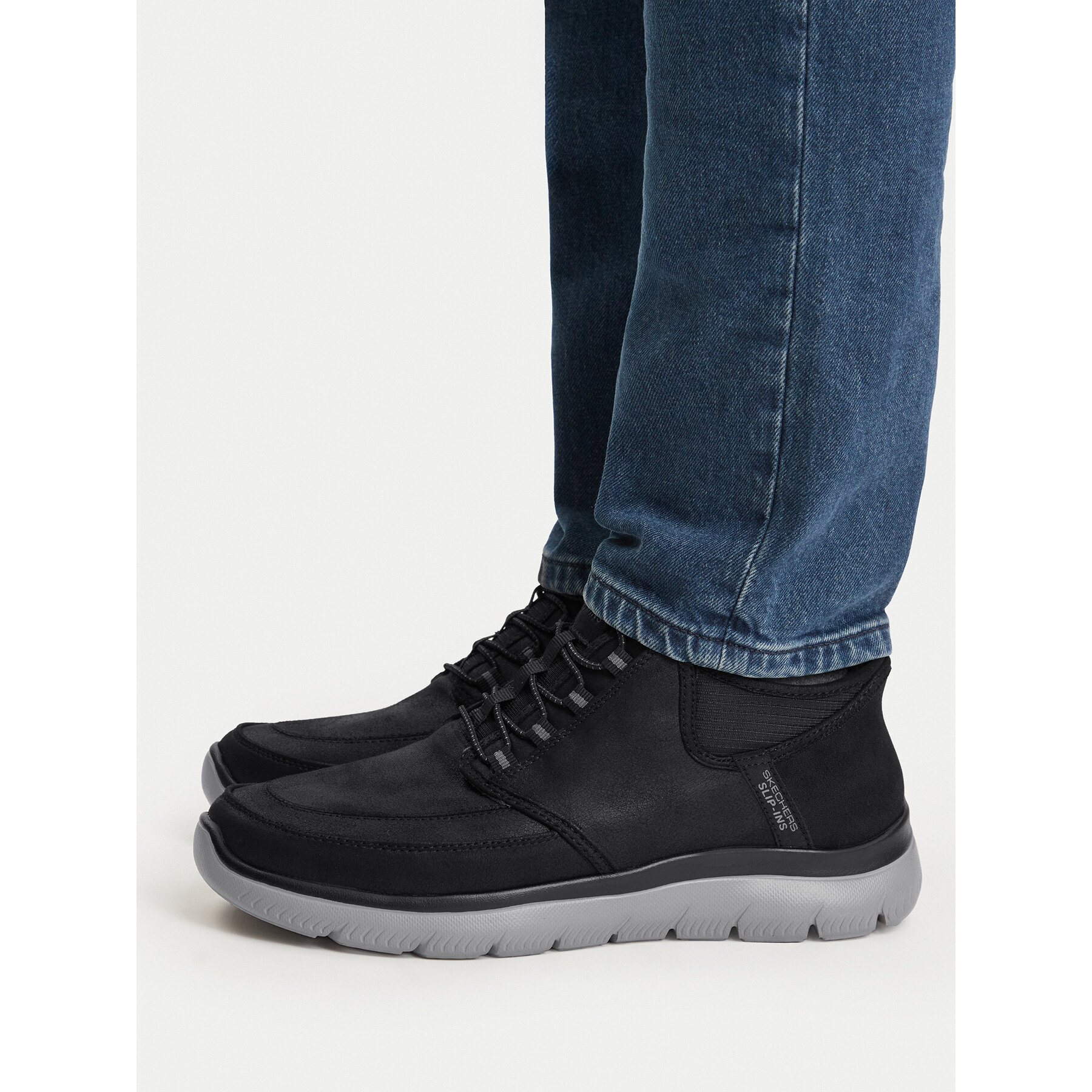 Poltopánky Skechers Summits-Siegul 232927/BKCC Čierna