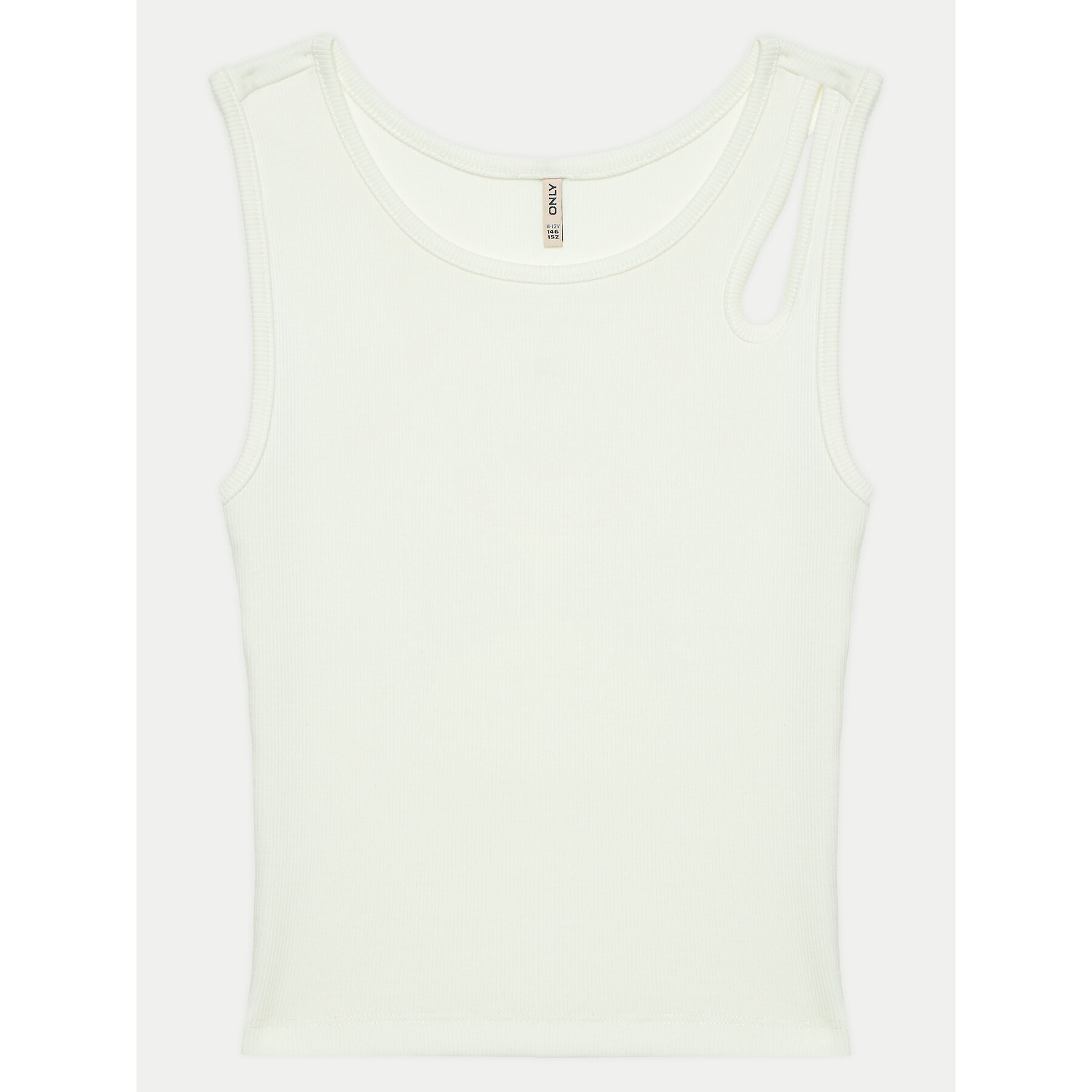 Kids ONLY Kids ONLY Τοπ Nessa 15263437 Λευκό Tight Fit