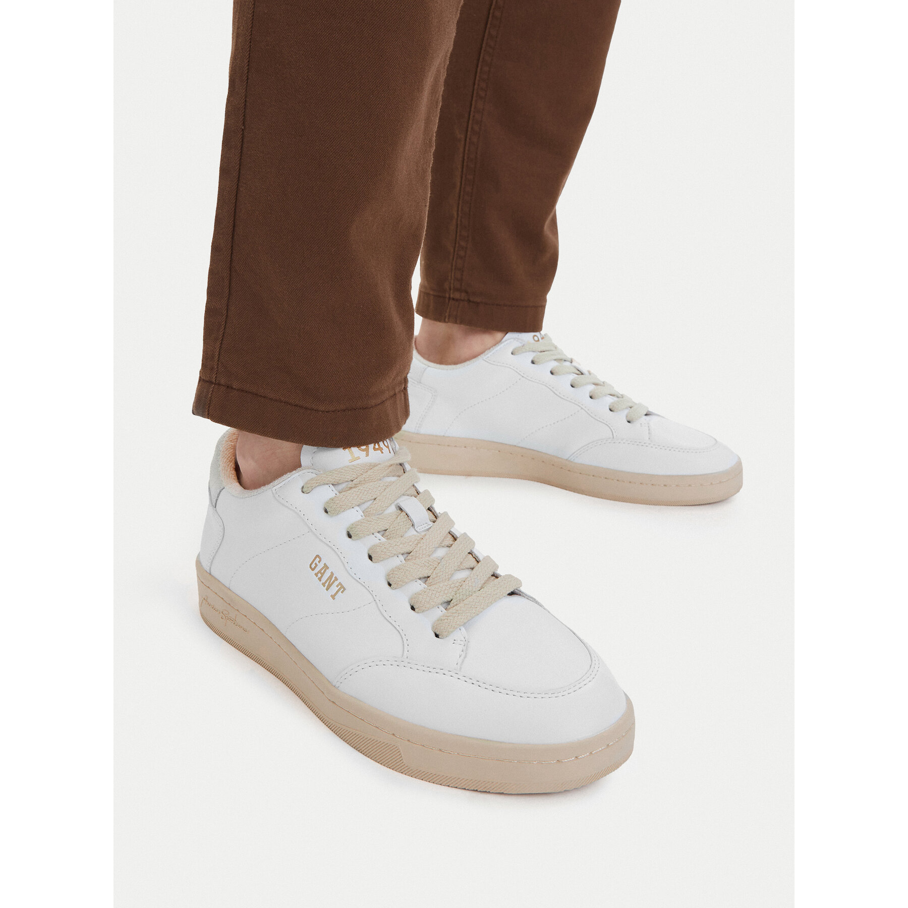 Sneakersy Gant 31631027 Biela