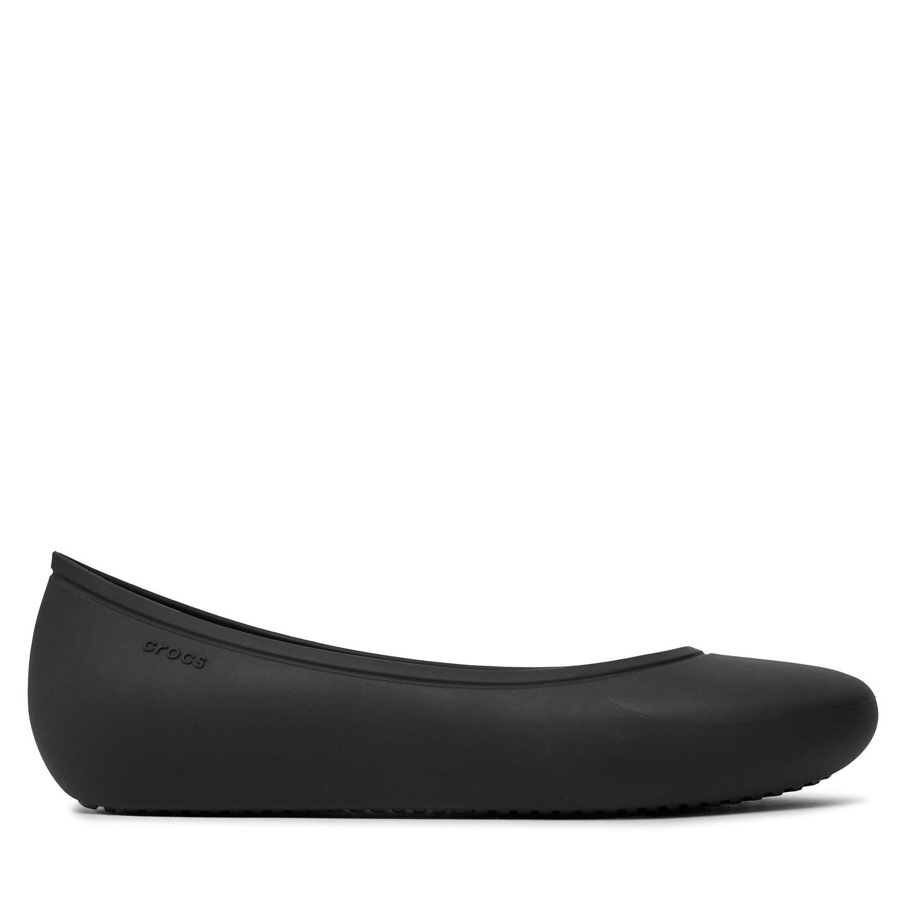 Damskie Baleriny Crocs, Rozmiar 34-35 Czarny Brooklyn Flat 209384