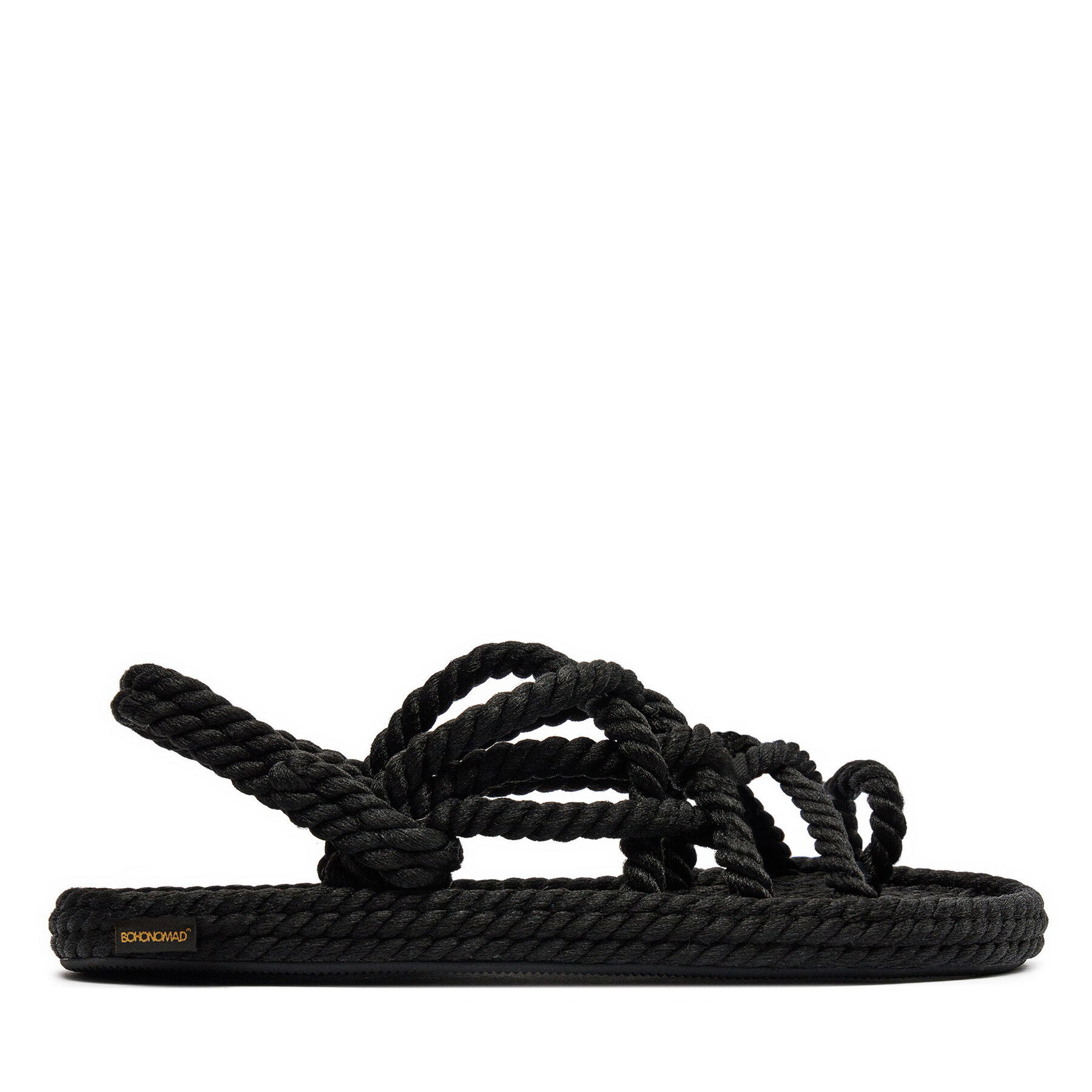 Espadrilles Bohonomad Cape Point CPT.0020.WRS Fekete