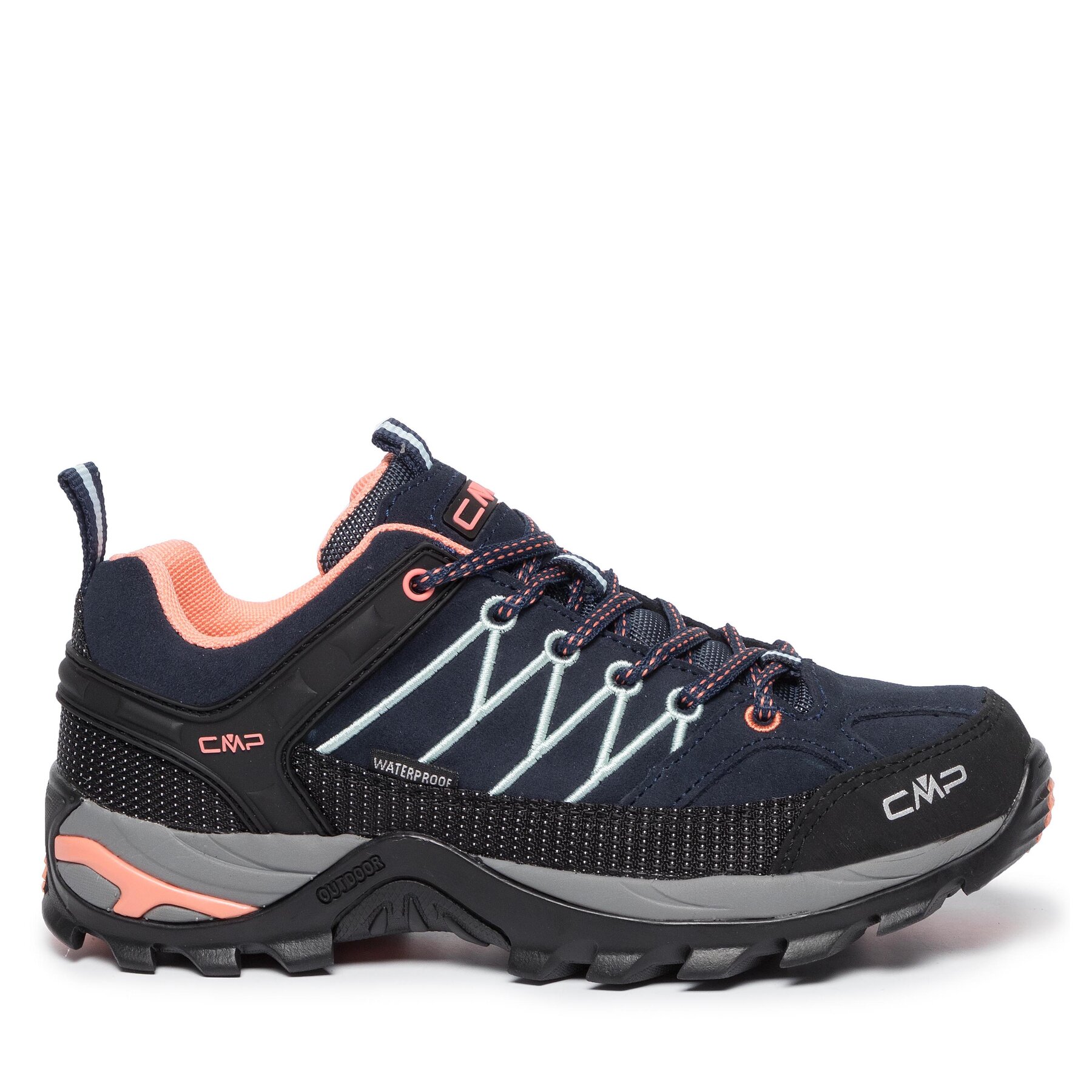 Dámske Trekingová obuv CMP, Rozmer: 36, Tmavomodrá, Rigel Low Wmn Trekking Shoes Wp 3Q13246