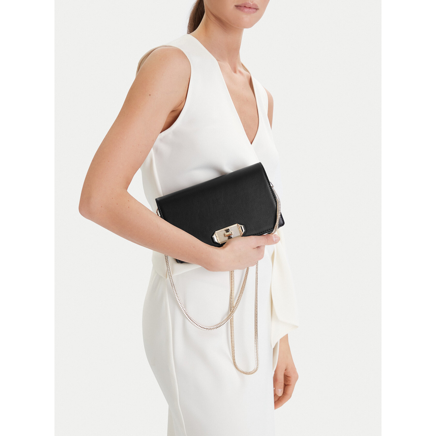 Geantă Nine West EO-Bellis-LX20070 Negru