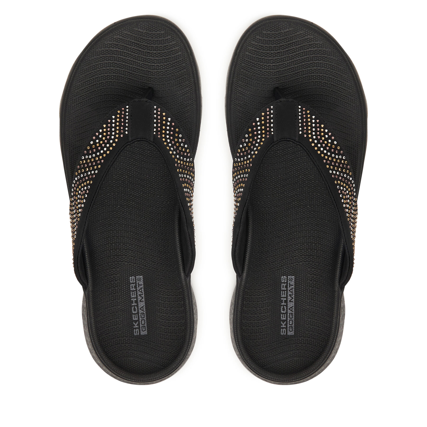 Σαγιονάρες Skechers 140184/BBK Μαύρο