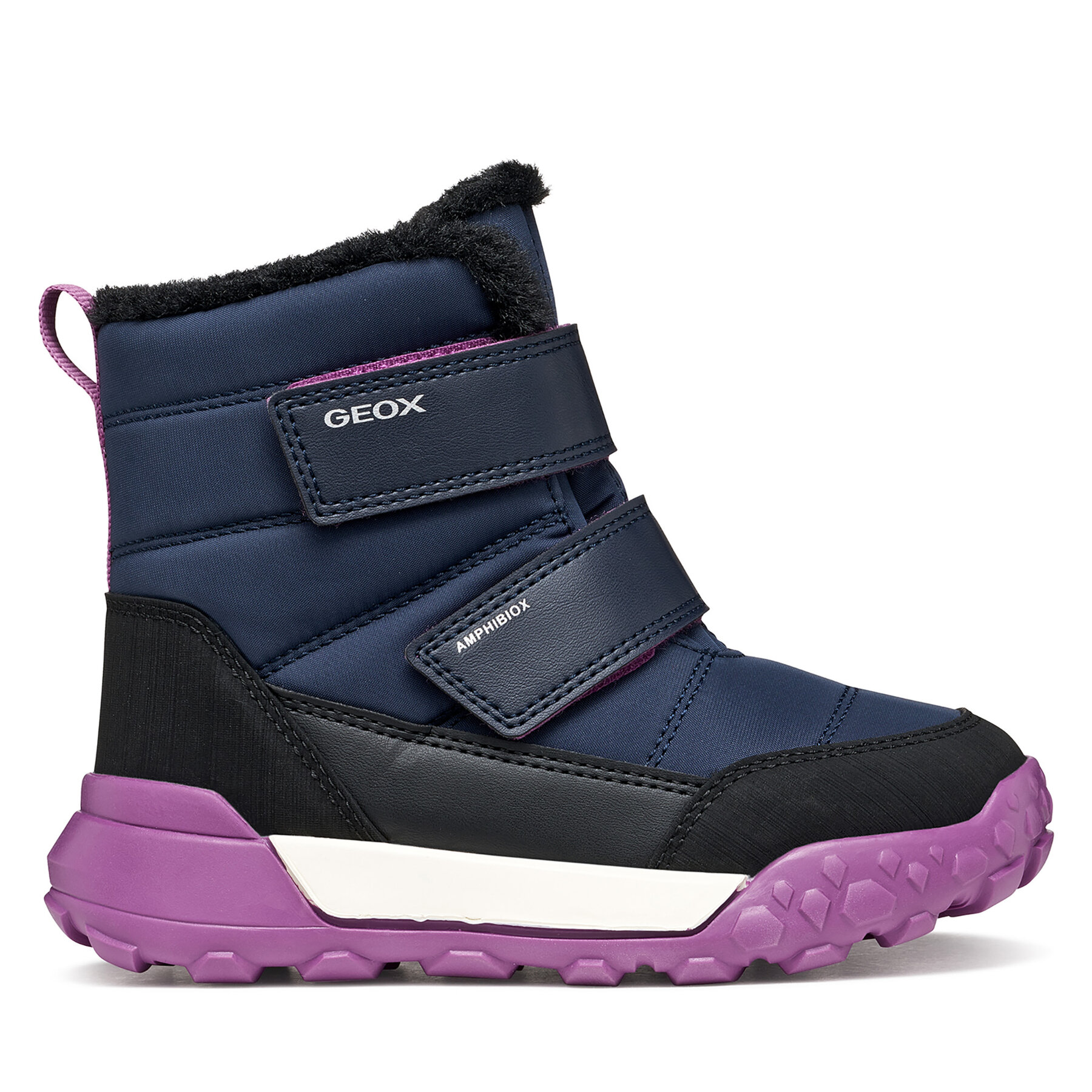 Čizme za snijeg Geox J Trekkyup Girl B Abx J66M7A 0FU54 CF48B M Tamnoplava
