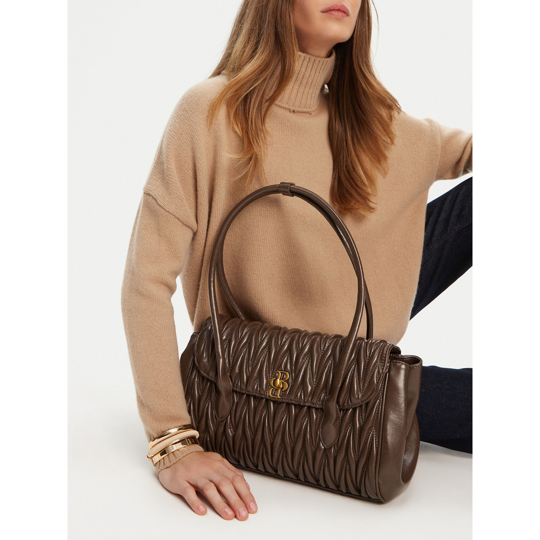 Borsetta Badura CEO-ALESSIA-RX8843 Marrone