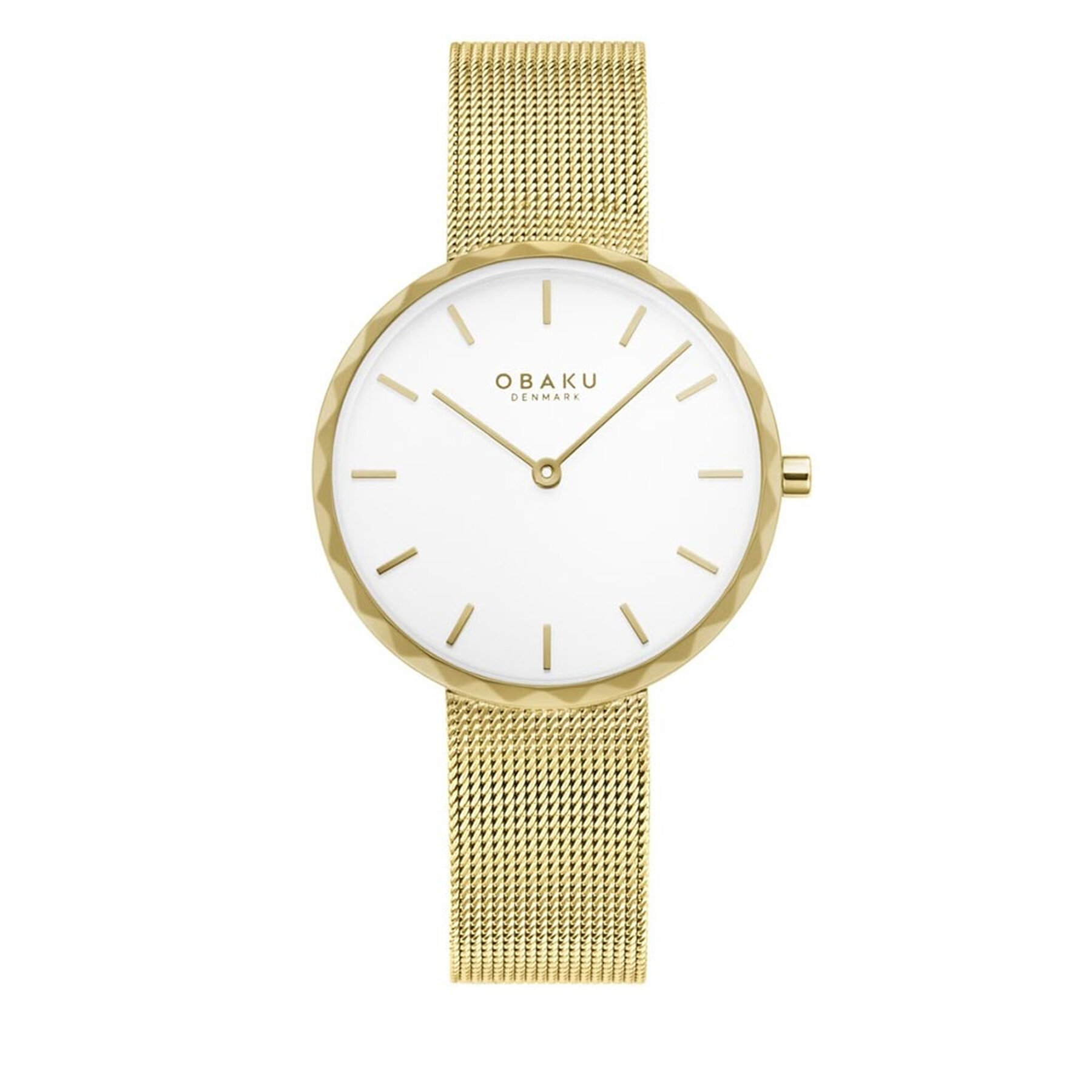 

Годинник Obaku Folder V252LXGIMG Gold/White, Золотий