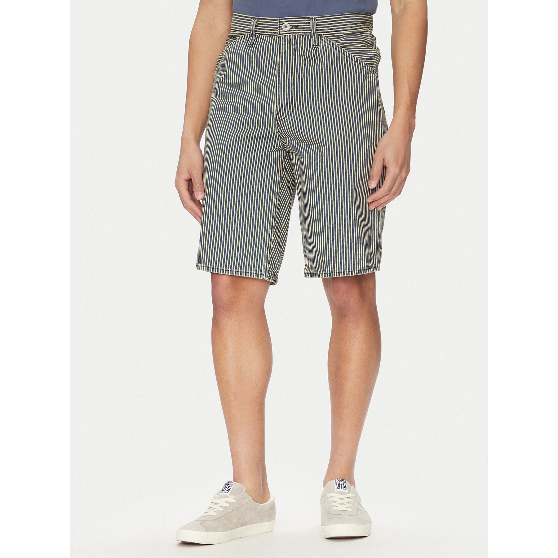 Levi's® Jeansshorts 568™ 001K8-0002 Schwarz Loose Fit