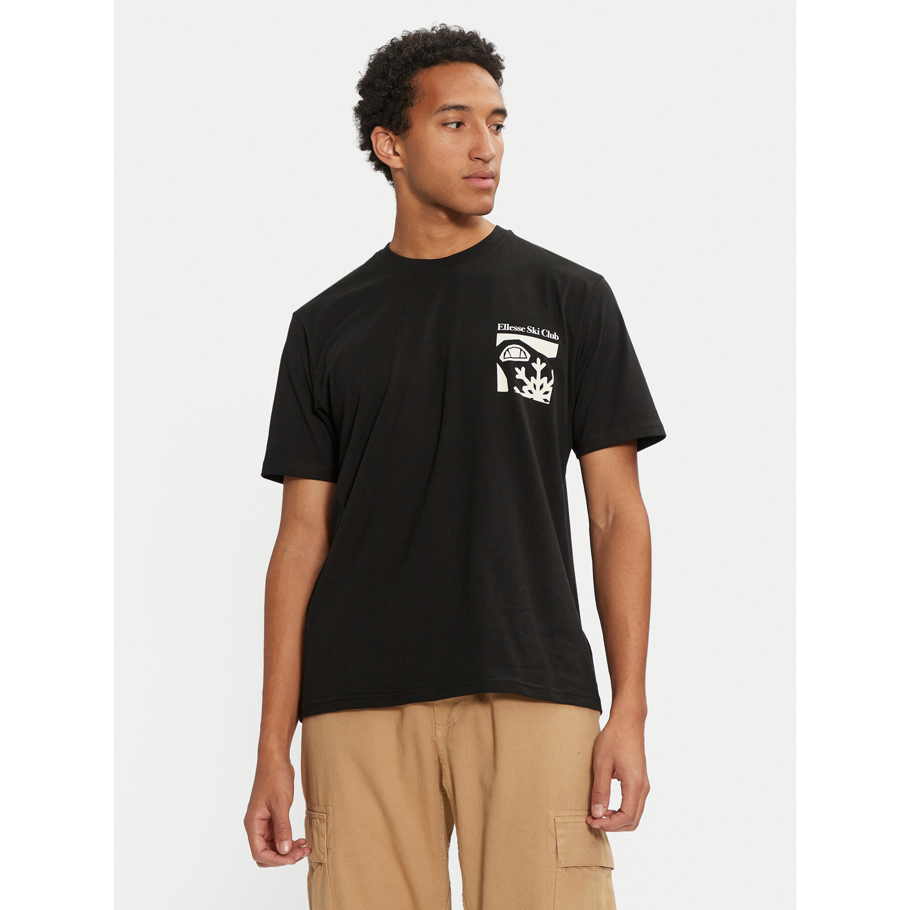 Ellesse Ellesse T-Shirt Skisetta Tee SHX20961 Μαύρο Regular Fit