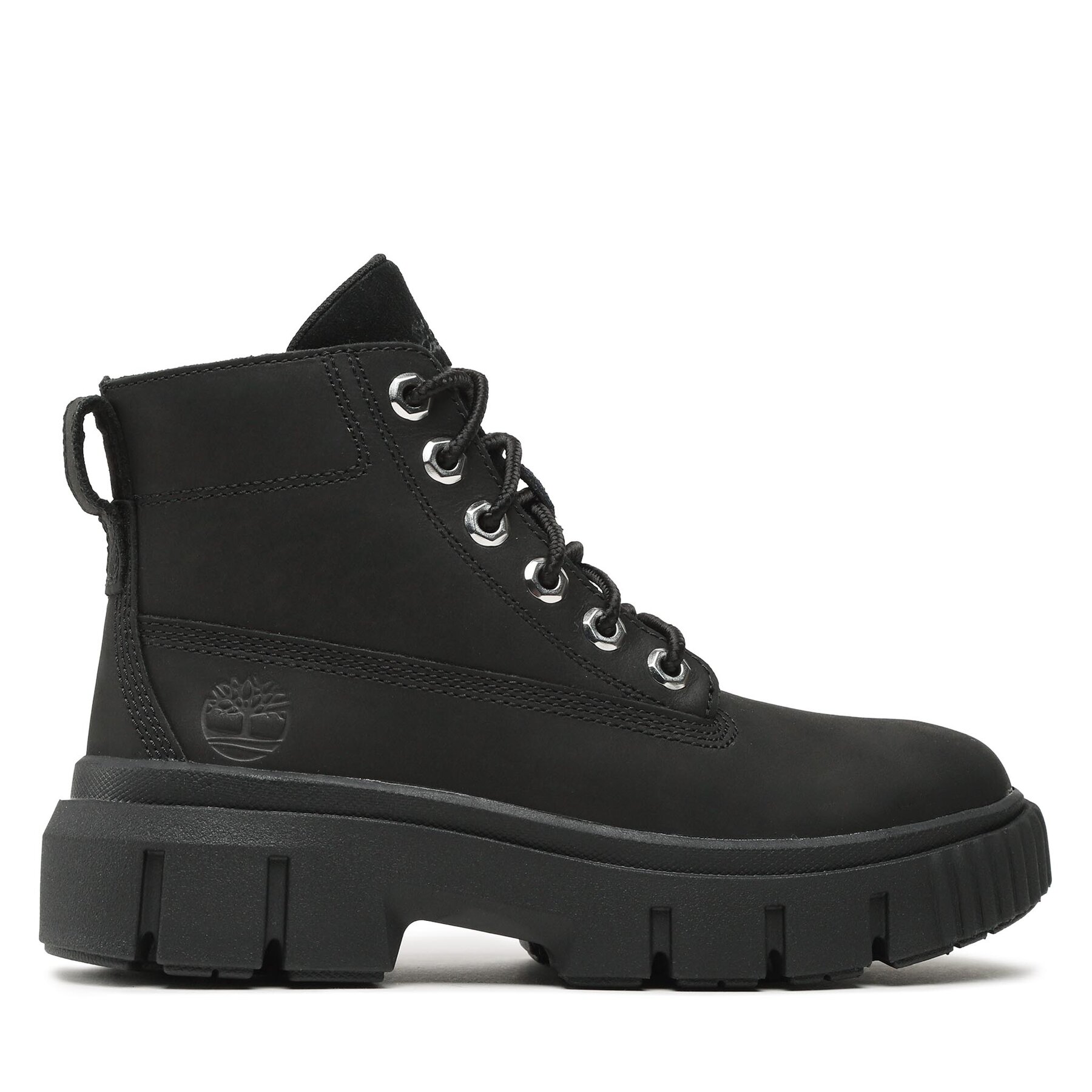 Damskie Trapery Timberland, Rozmiar 37 Czarny Greyfield Leather Boot TB0A5RNG0011