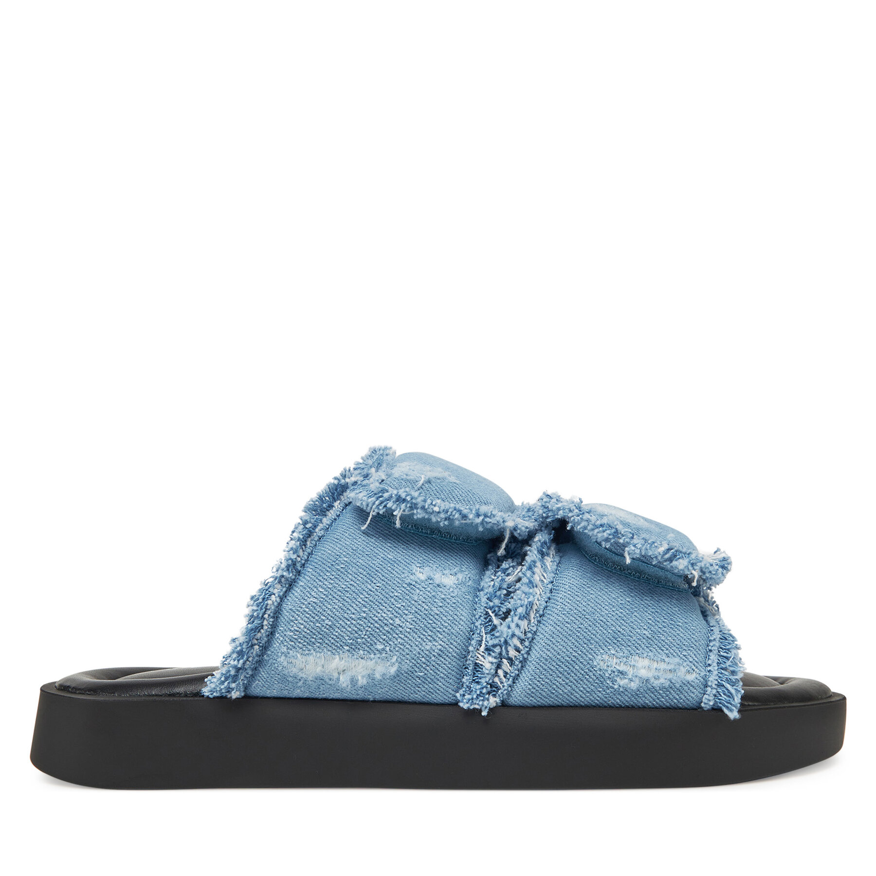 Šľapky Inuikii Classic Jeans Velcro 70104-143 506 Modrá
