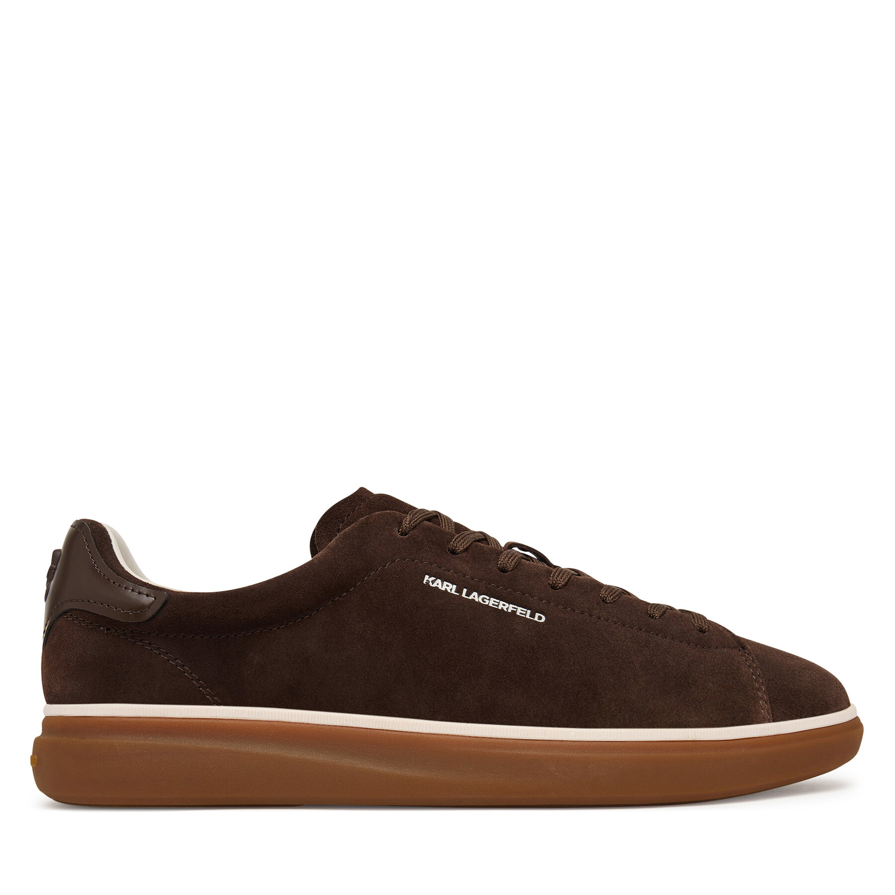 Sneakersy KARL LAGERFELD KL53527 Hnedá