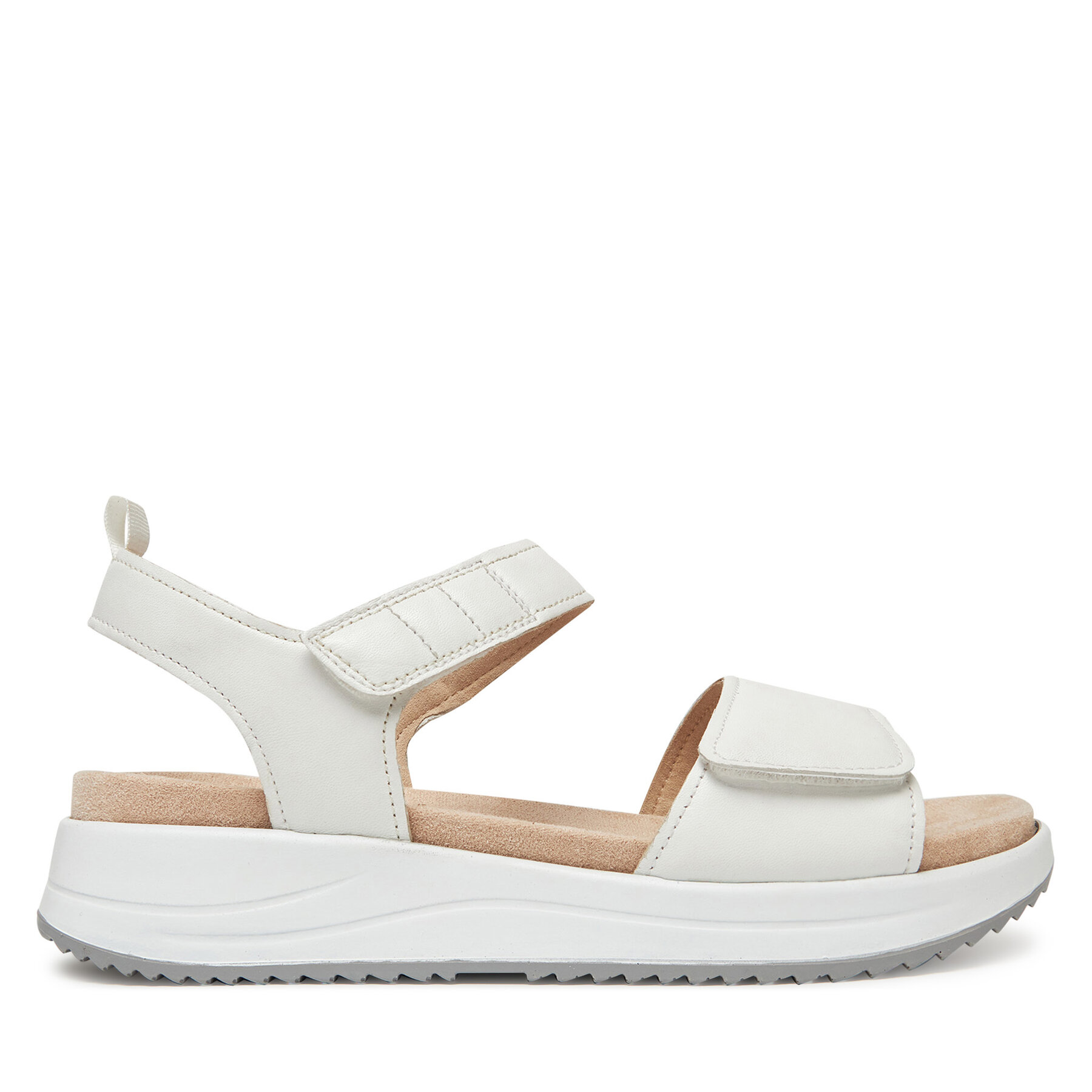 Donna Sandali Caprice, Taglia 38, Bianco, 9-28702-42, taglia : 38