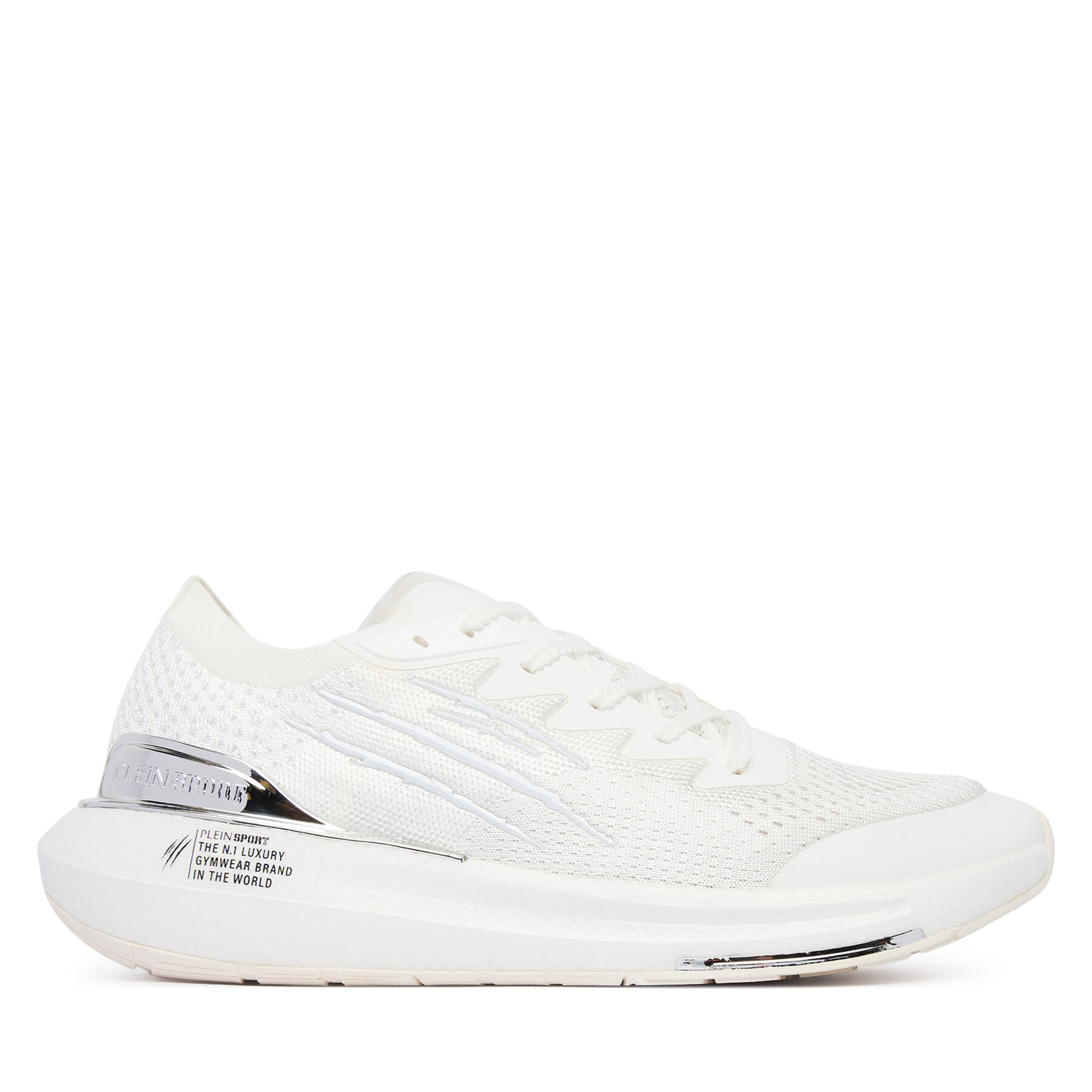 Sneakersy Plein Sport AAES USC0856 STE003N Biela