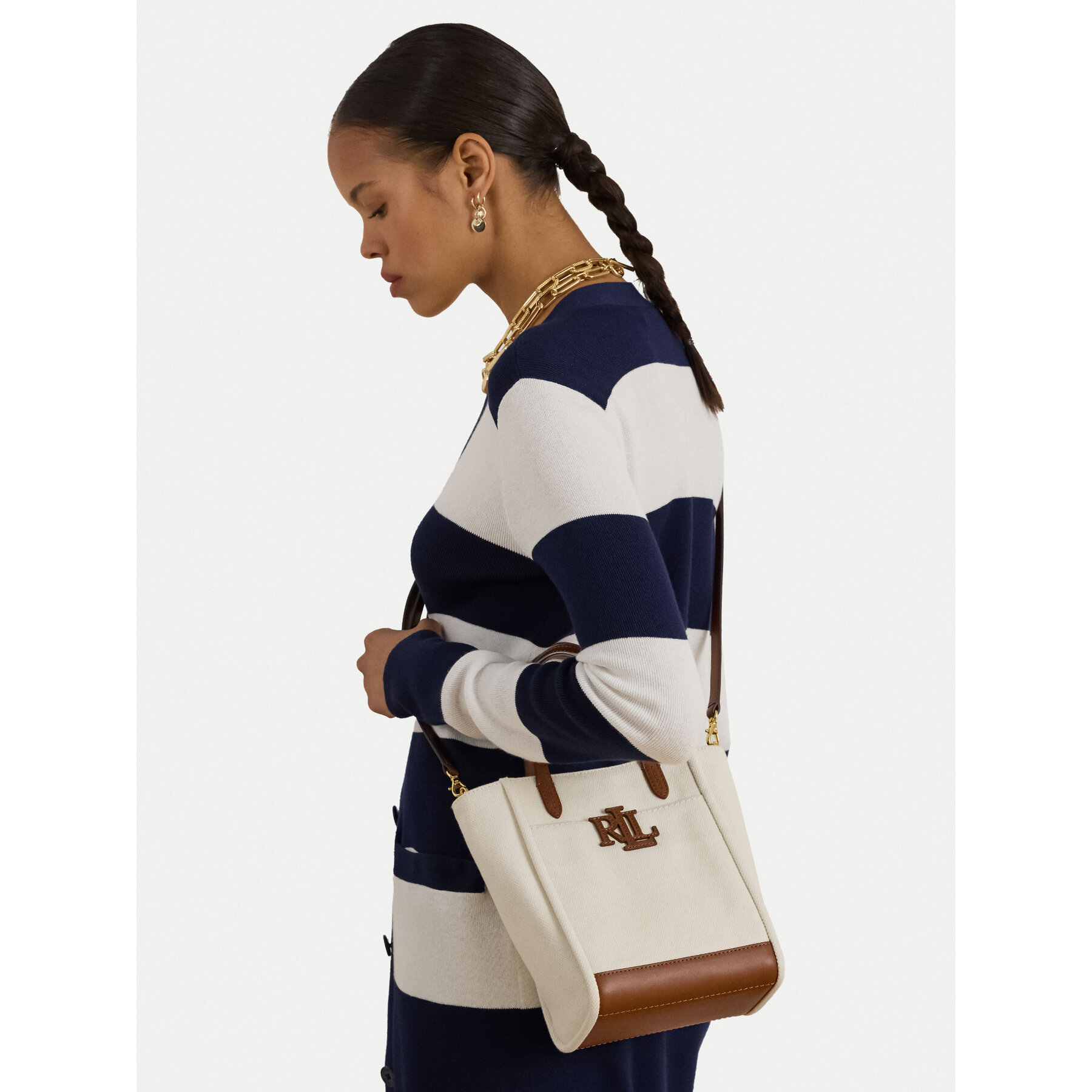 Дамска чанта LAUREN RALPH LAUREN 431982235003 Екрю
