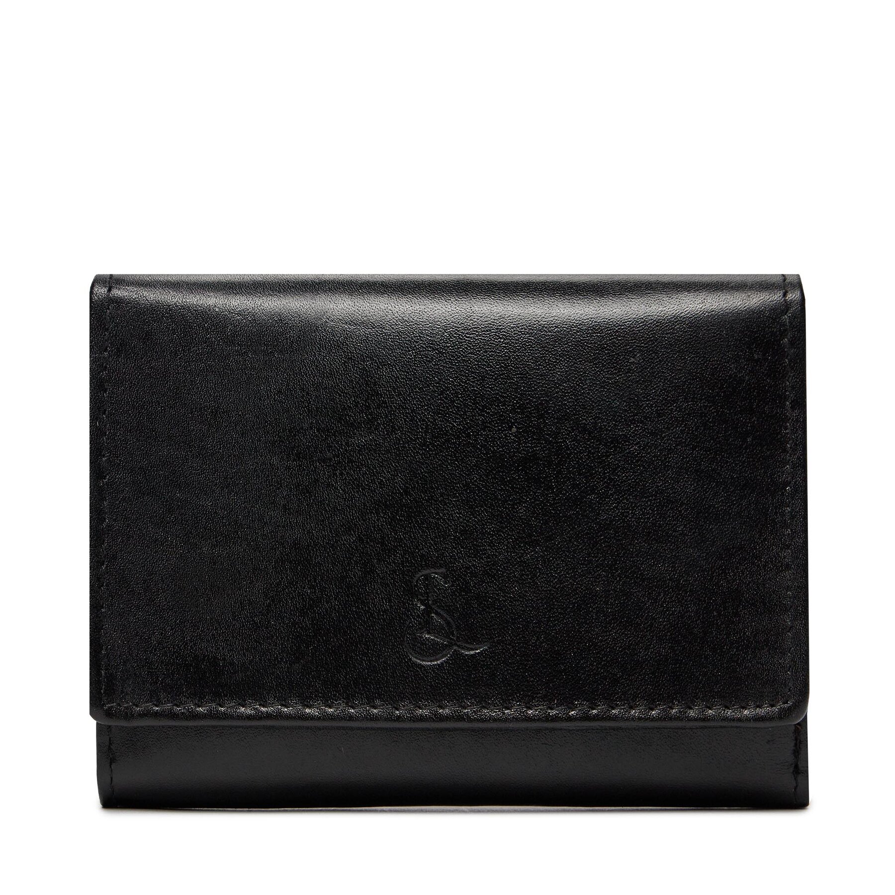 Cartera grande para hombre Semi Line P8263-0 Negro