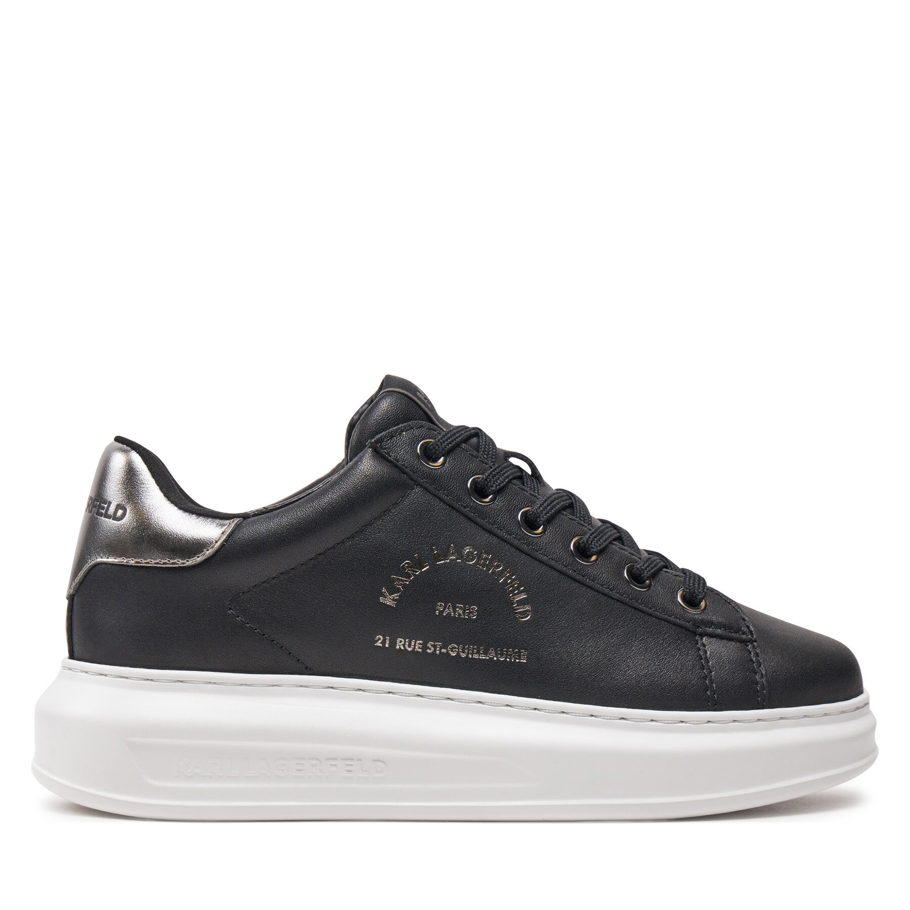 Sneakersy KARL LAGERFELD KL62538K Čierna