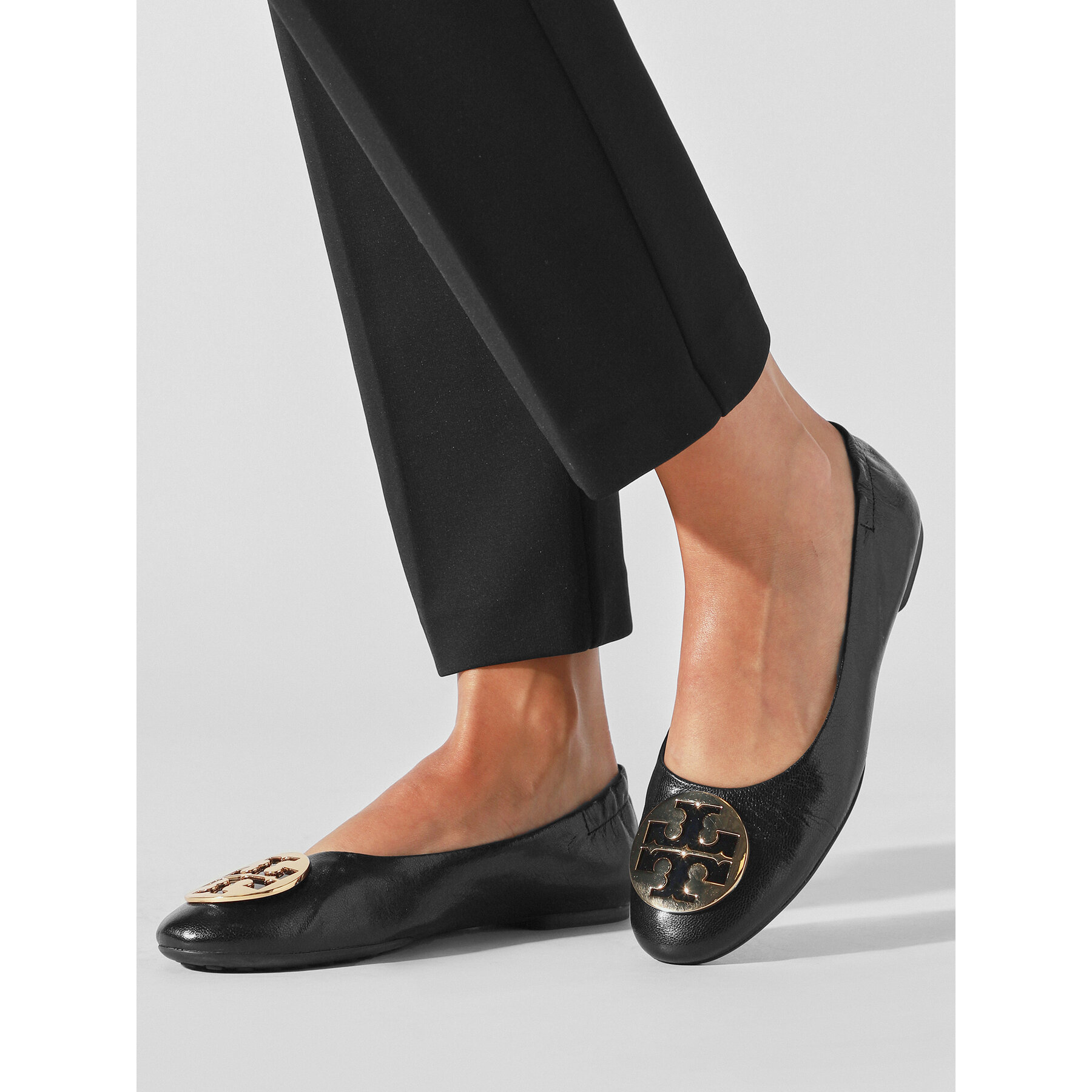 Balerini Tory Burch Claire Ballet 147379 Negru