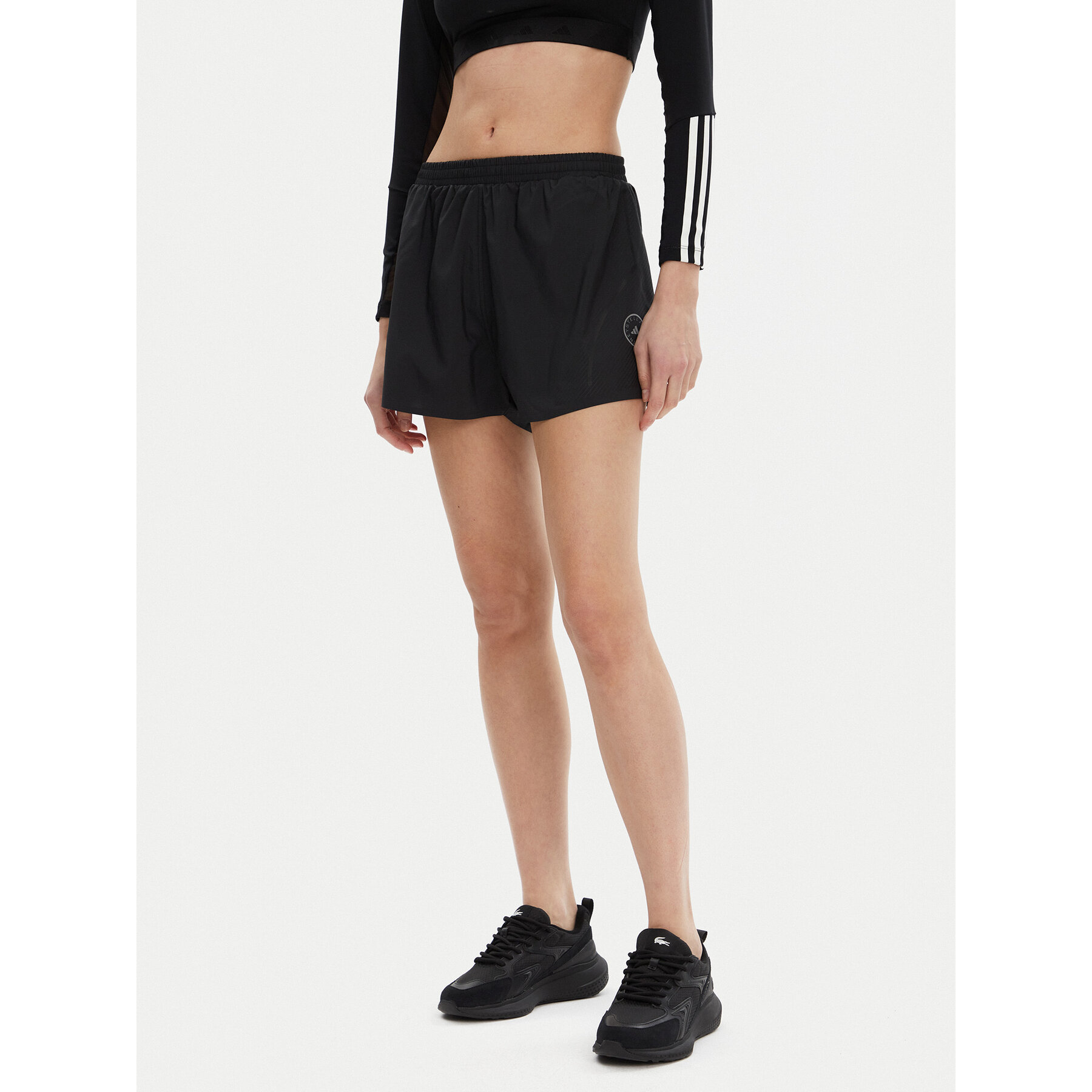 adidas by Stella McCartney Sportshorts TruePace IT9728 Schwarz Loose Fit