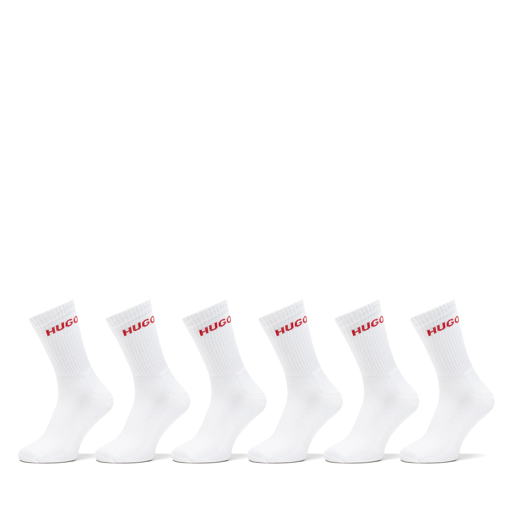 Дълги чорапи HUGO 50510187 Бял