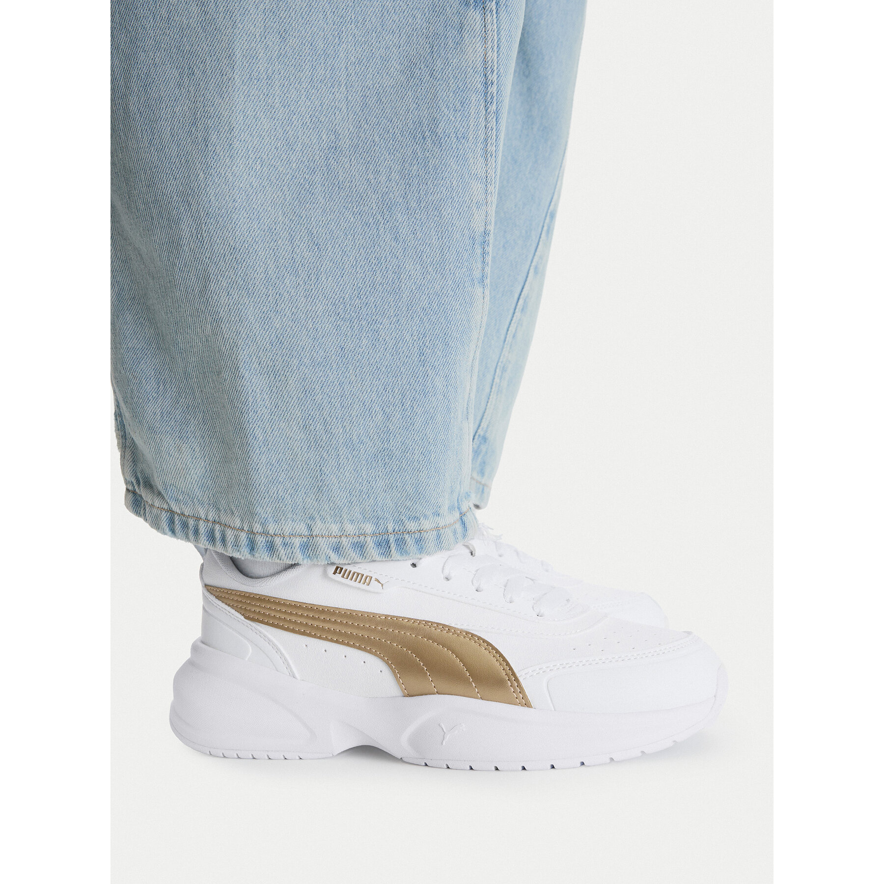Сникърси Puma Cilia 2 Mode Metallic Glam 408272 01 Бял
