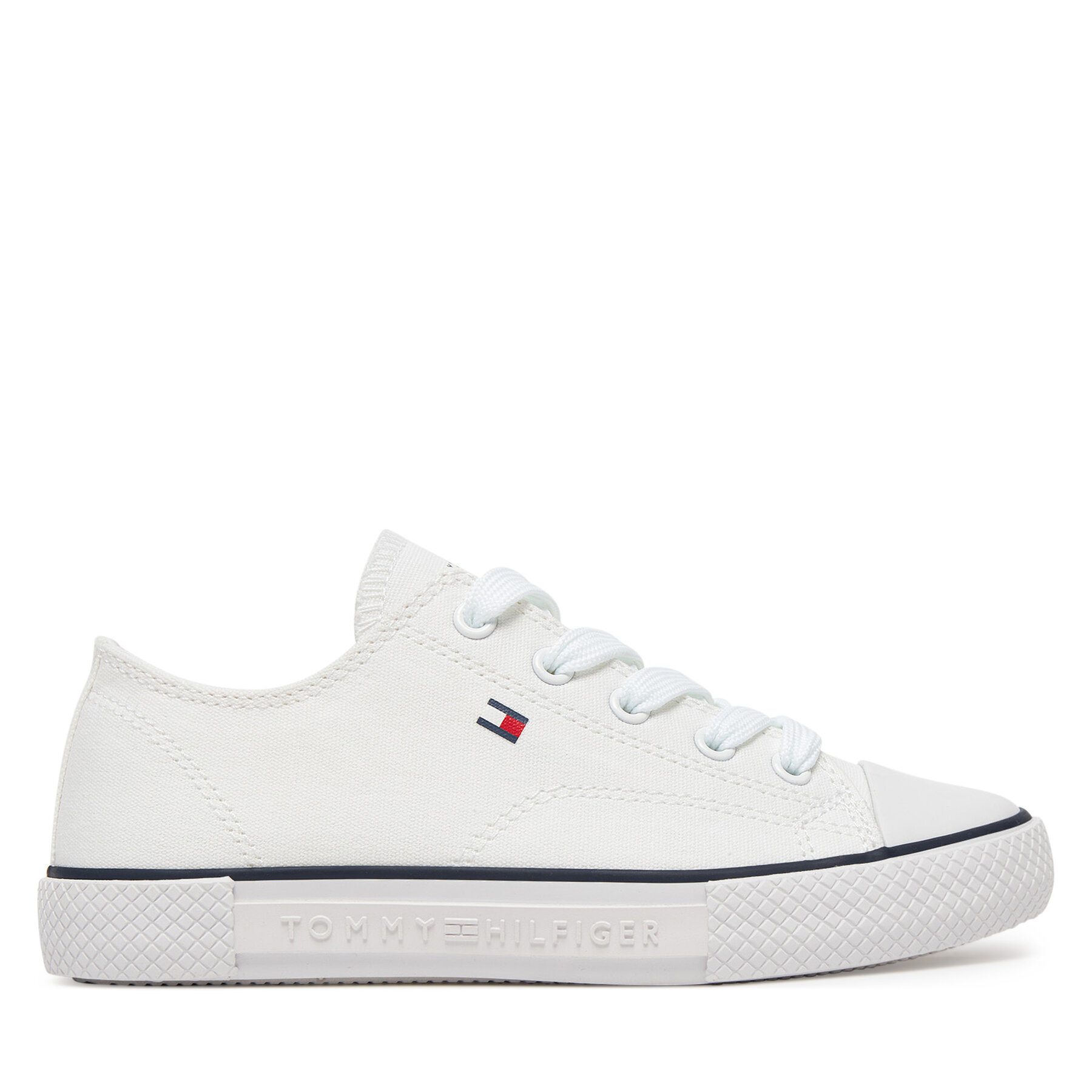 Unisex dieťa Plátenky Tommy Hilfiger, Rozmer: 31, Biela, T3X9-33846-0890100