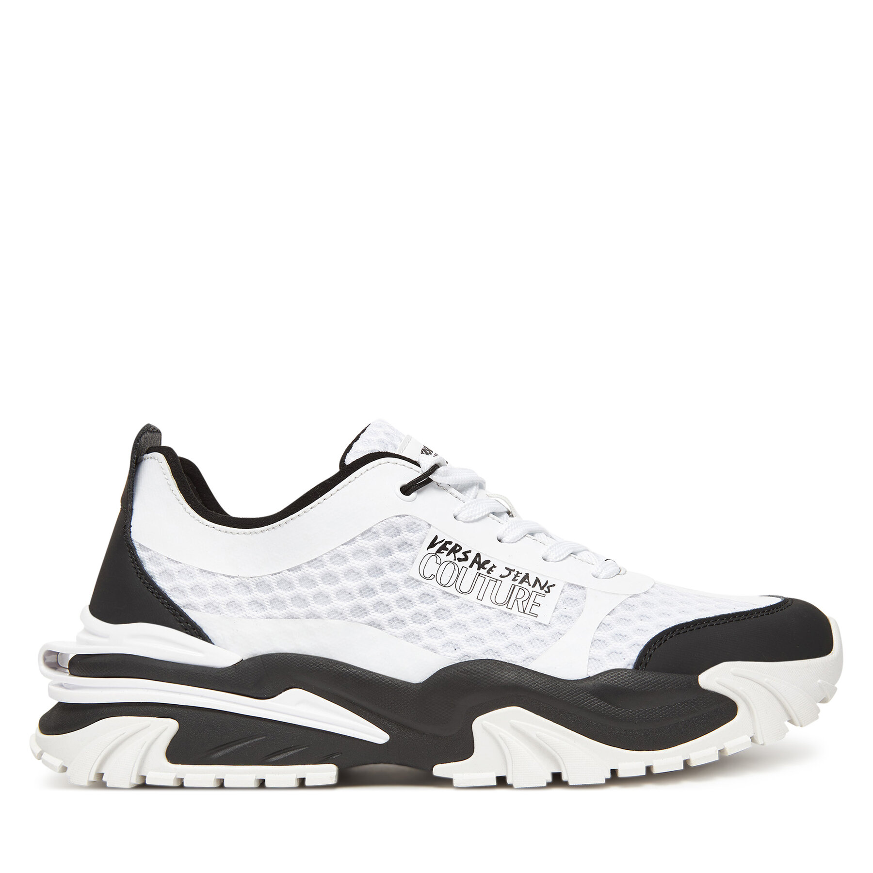 Sneakersy Versace Jeans Couture 78YA3SIB Biela