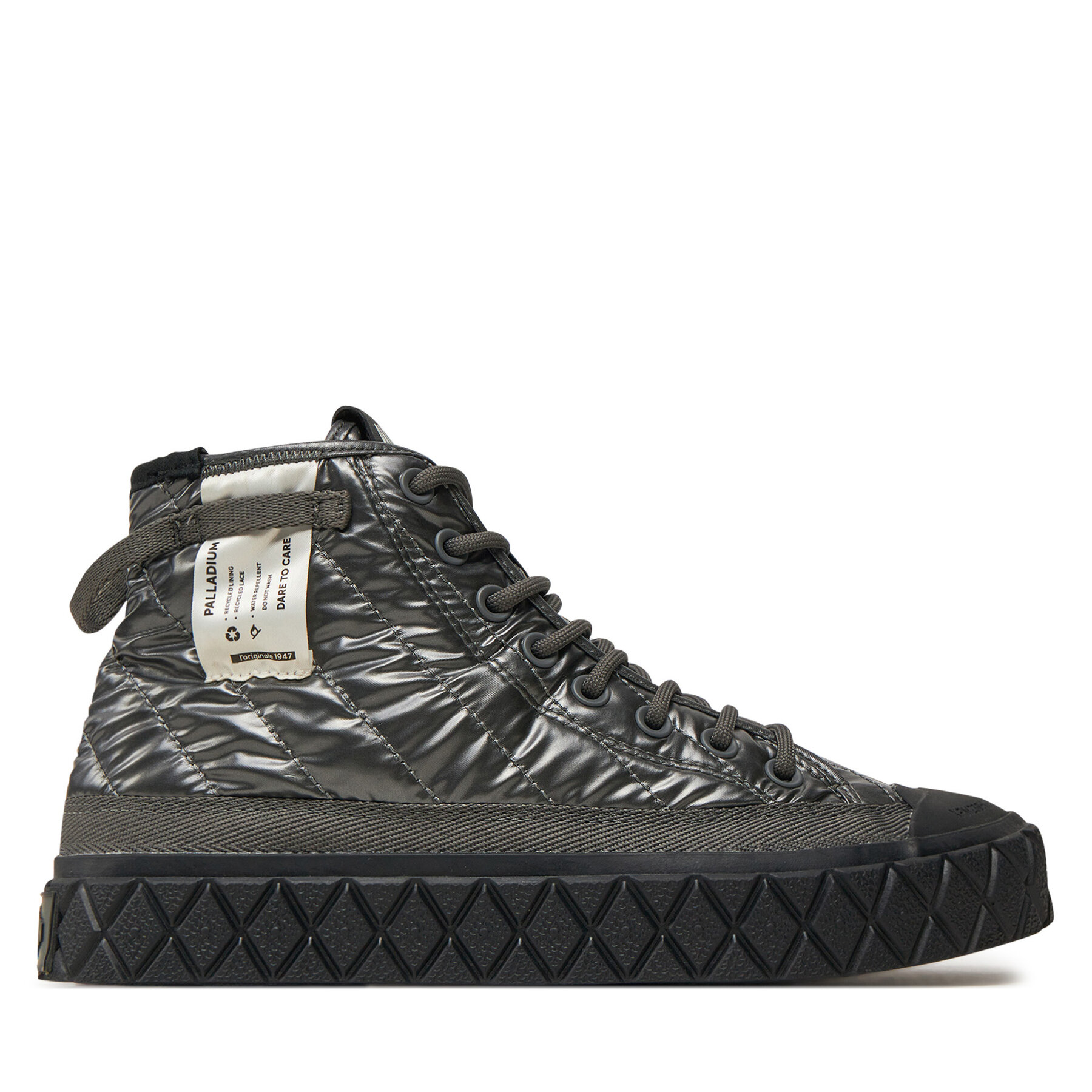 Unisex Outdoorová obuv Palladium, Rozmer: 37_5, Sivá, Palla Ace Re-Quilt W 94325-048-M