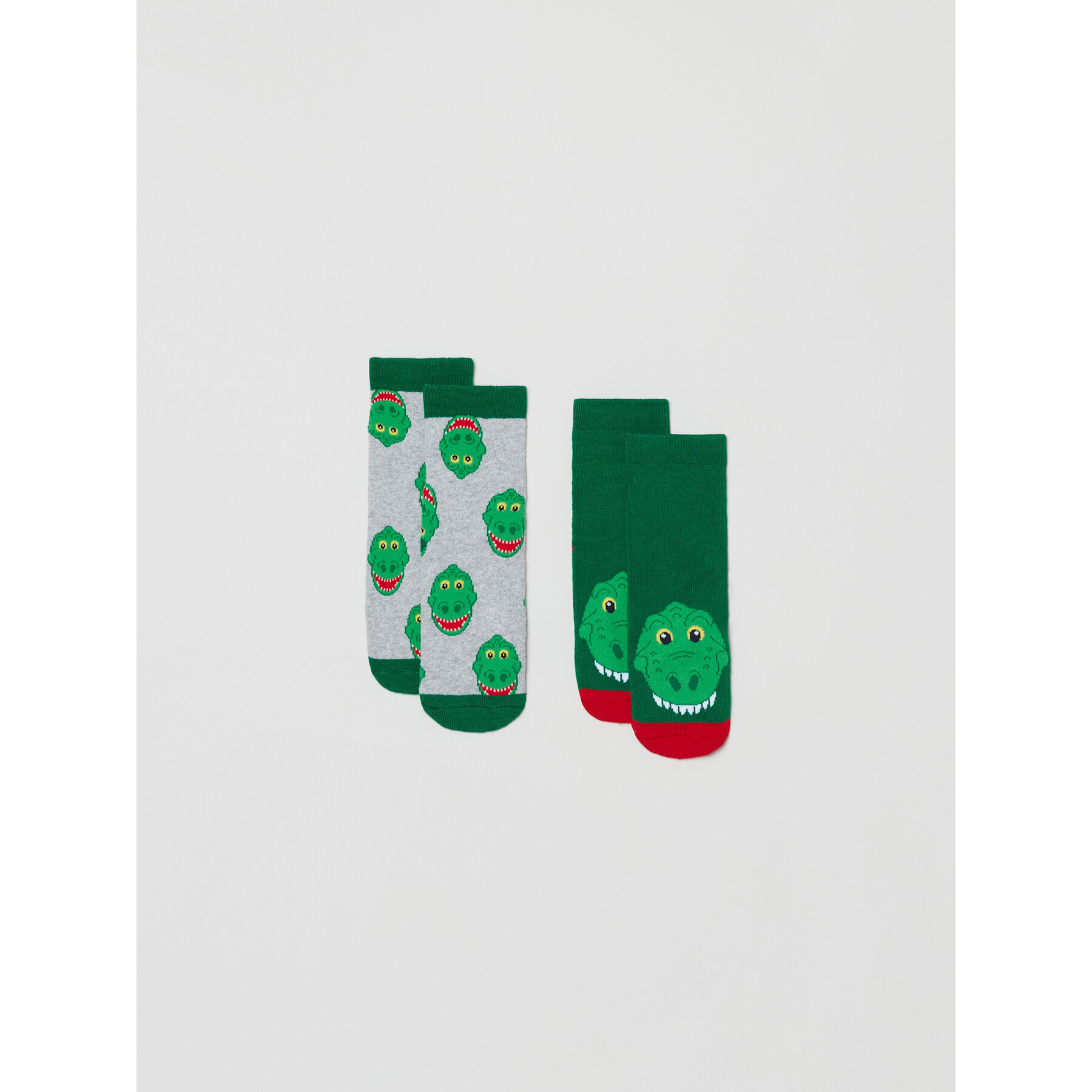 2er-Set hohe Kindersocken OVS 1894180 Grün