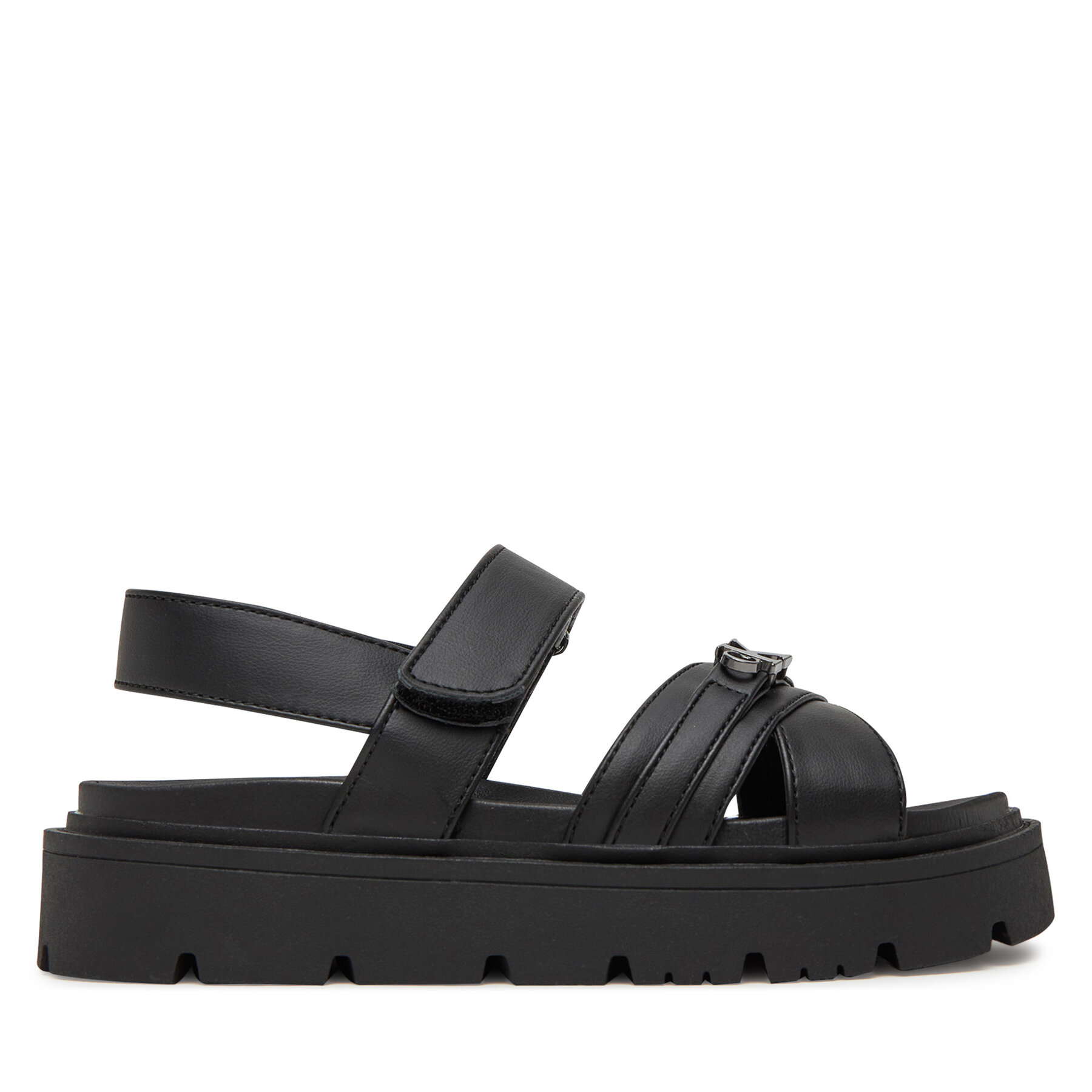 Bambini Sandali , Taglia 38,Nero,V3A2-82044-1013 S, taglia : 38