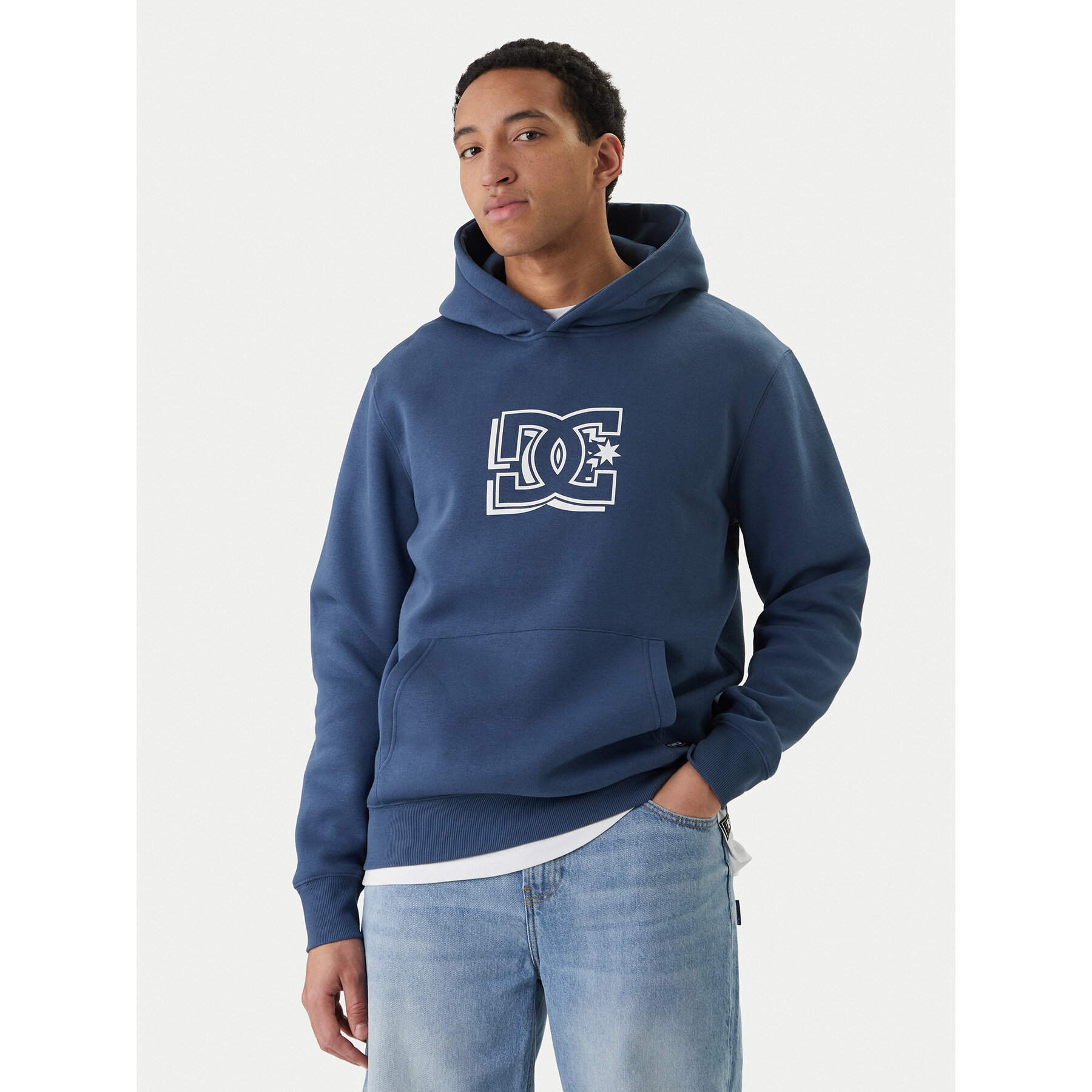 DC Shoes Sweatshirt W126-DCMSS-1007-19X Dunkelblau Regular Fit