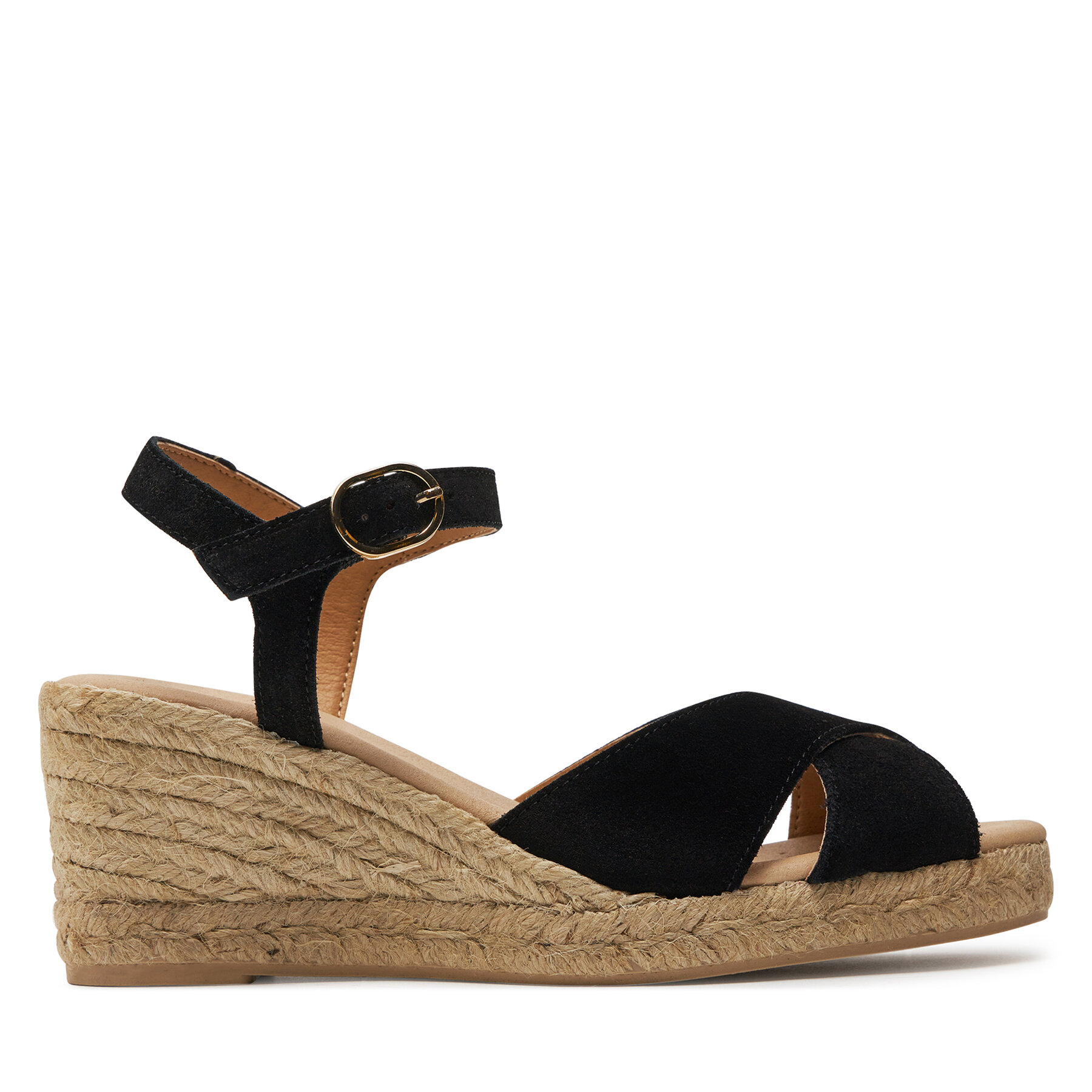Damskie Espadryle Geox, Rozmiar 38 Czarny D Gelsa Low D45NGC 00022 C9999