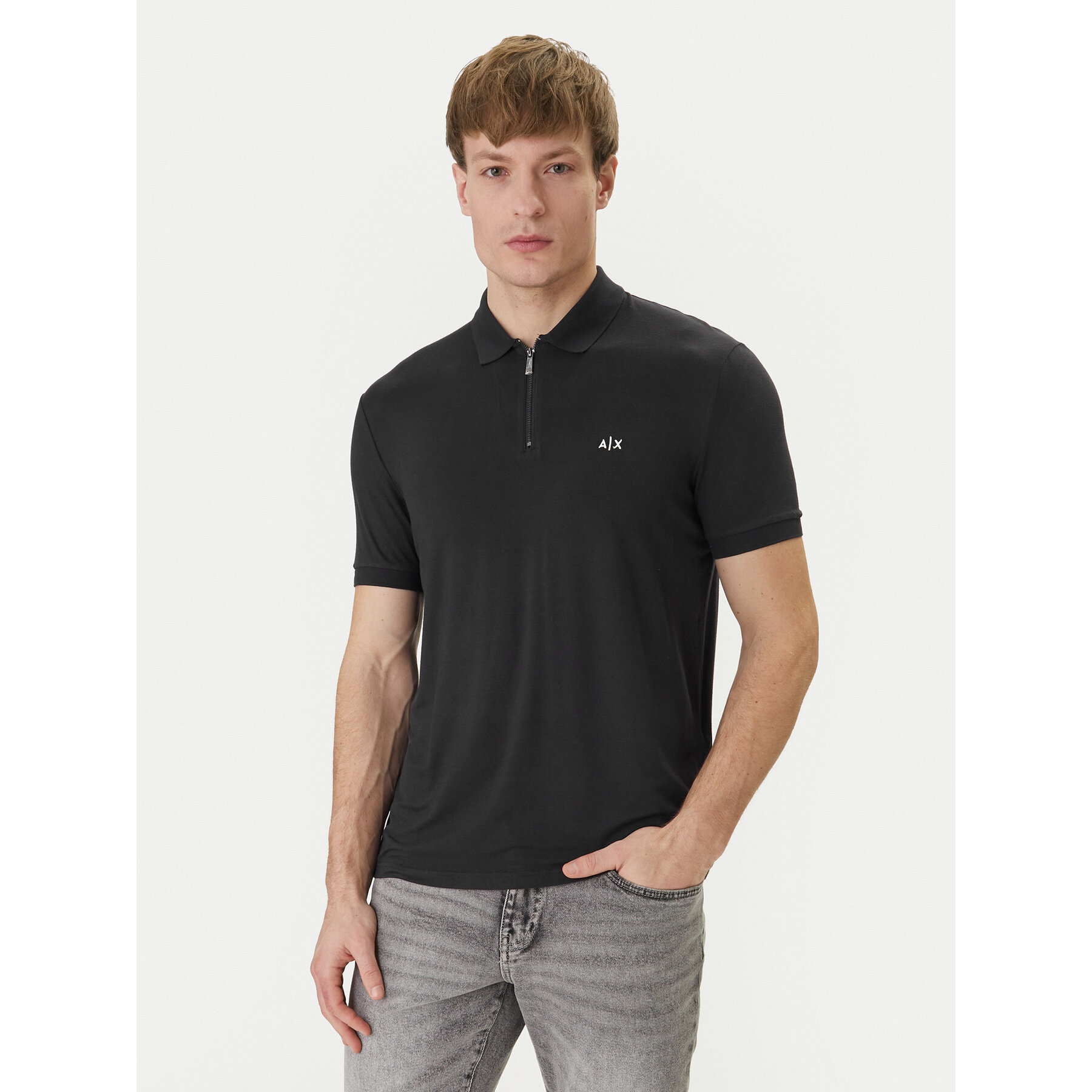 Armani Exchange Poloshirt XM002372 AF21936 UB101 Dunkelblau Regular Fit