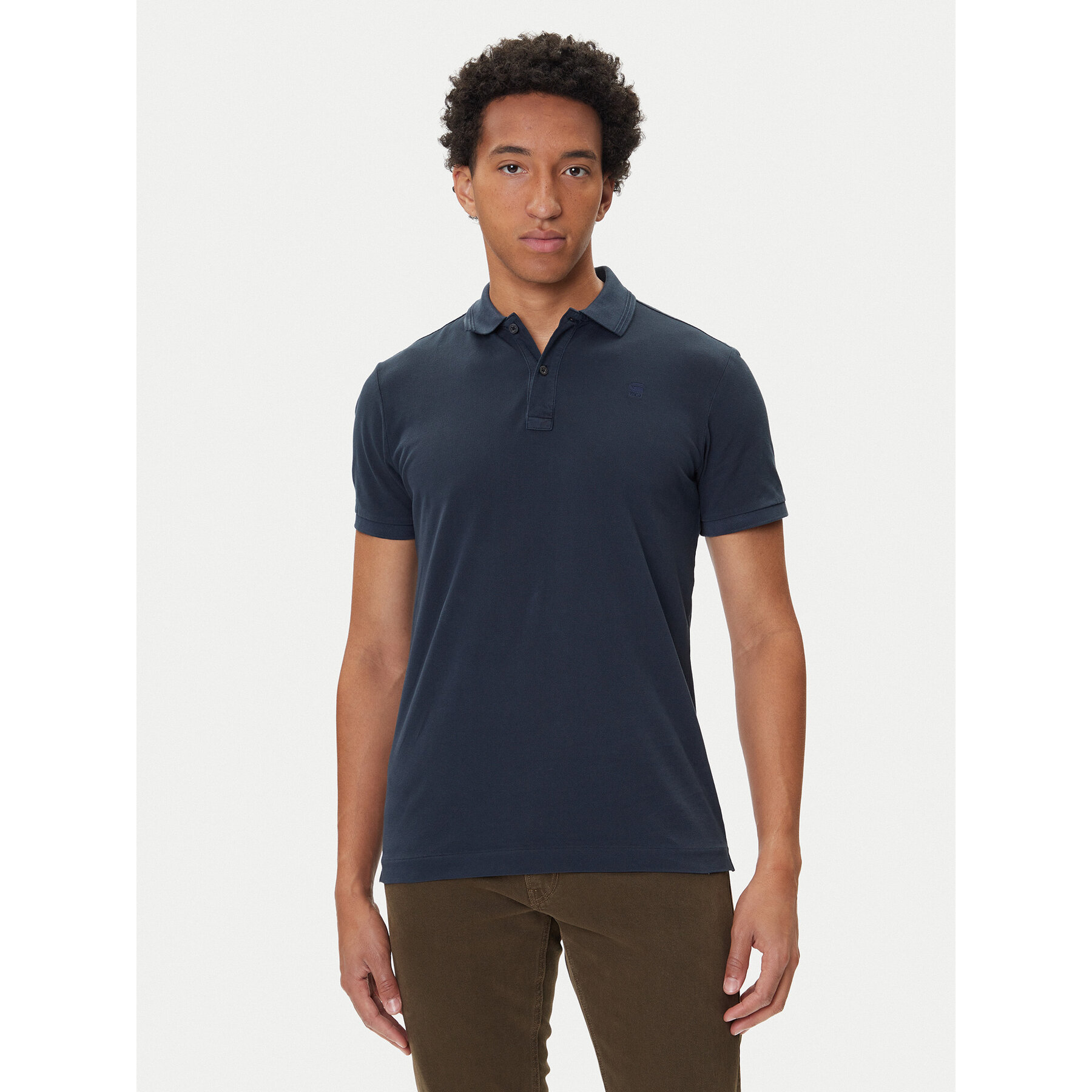 G-Star Raw Poloshirt Dunda D11595-D756 Blau Slim Fit
