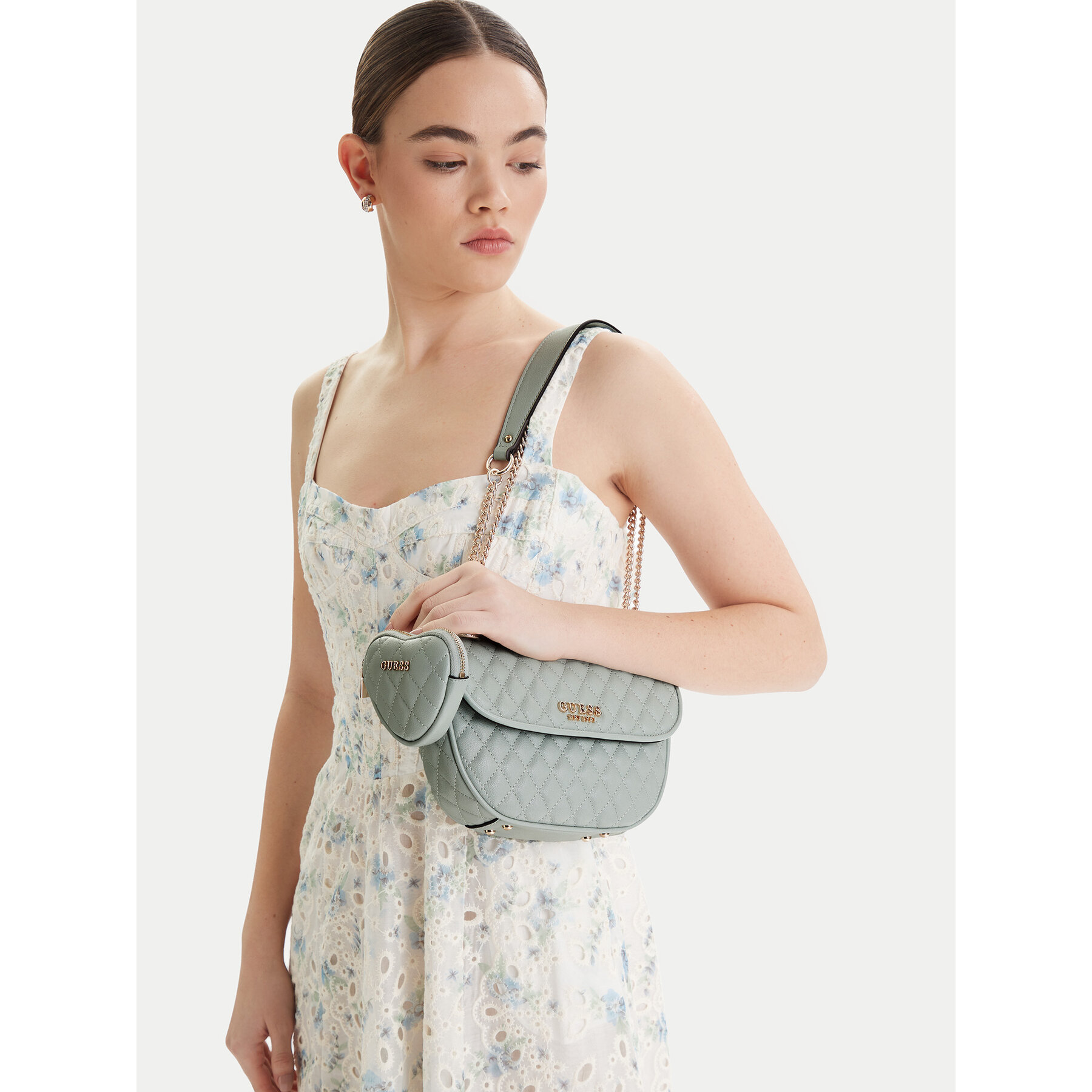 Дамска чанта Guess Atabey HWQG98 94210 Син