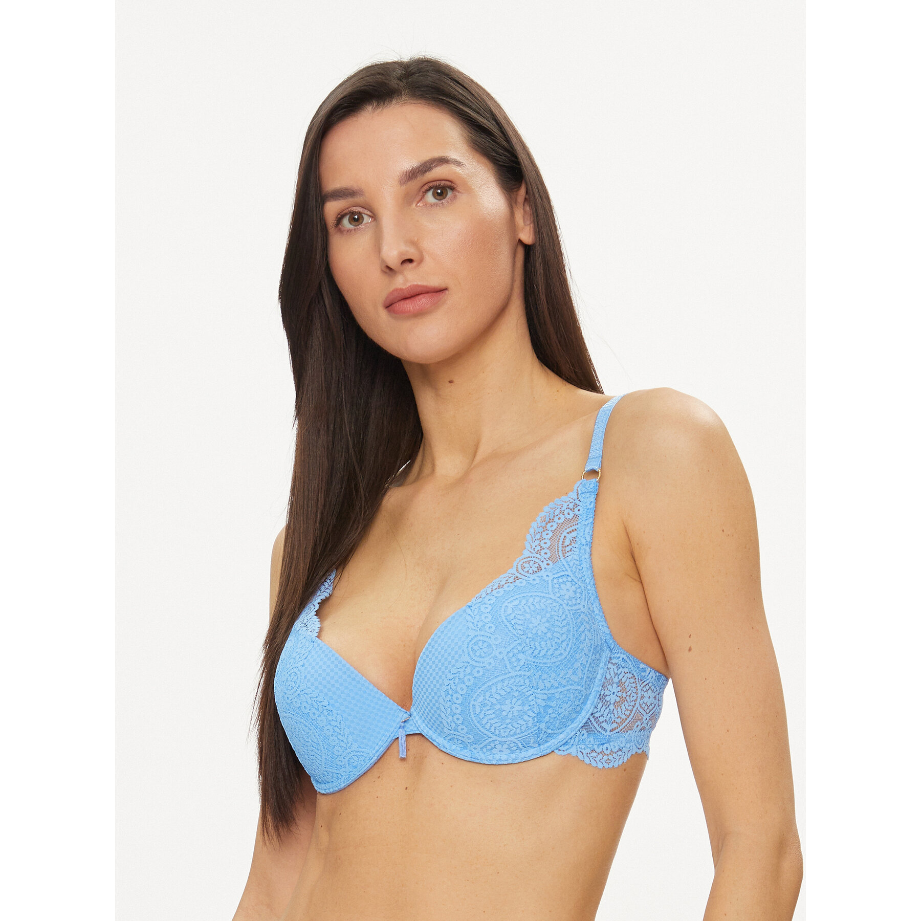 Selmark Sujetador push-up Matilda 31113 Azul