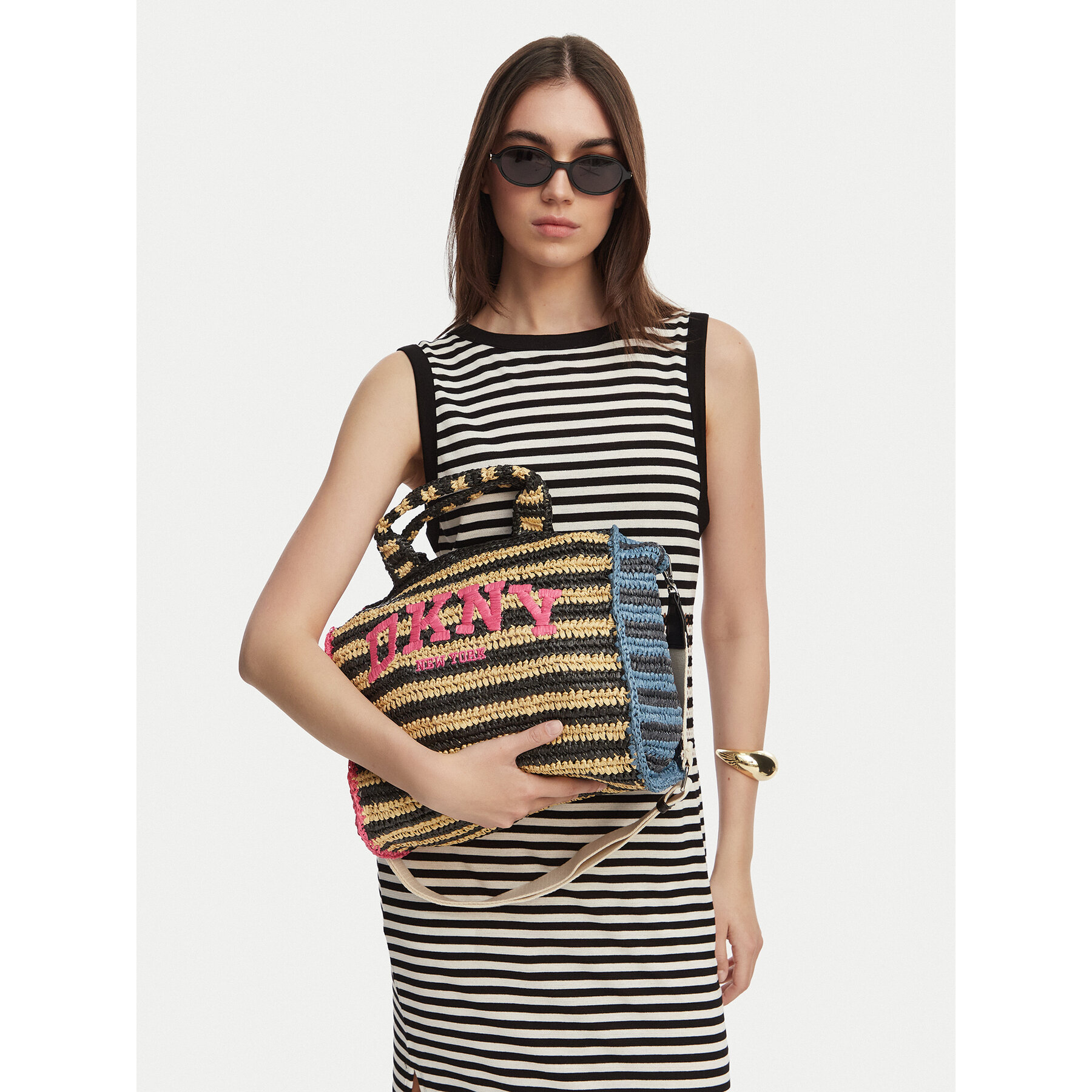 Geantă DKNY R61AYR57 Colorat