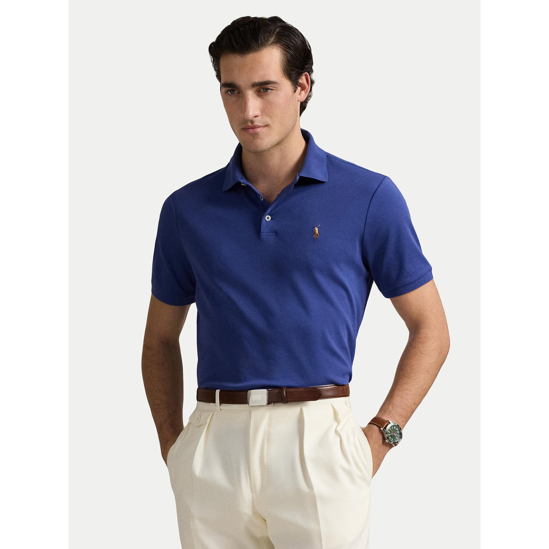 Polo Ralph Lauren Polo 710704319164 Blu scuro Slim Fit
