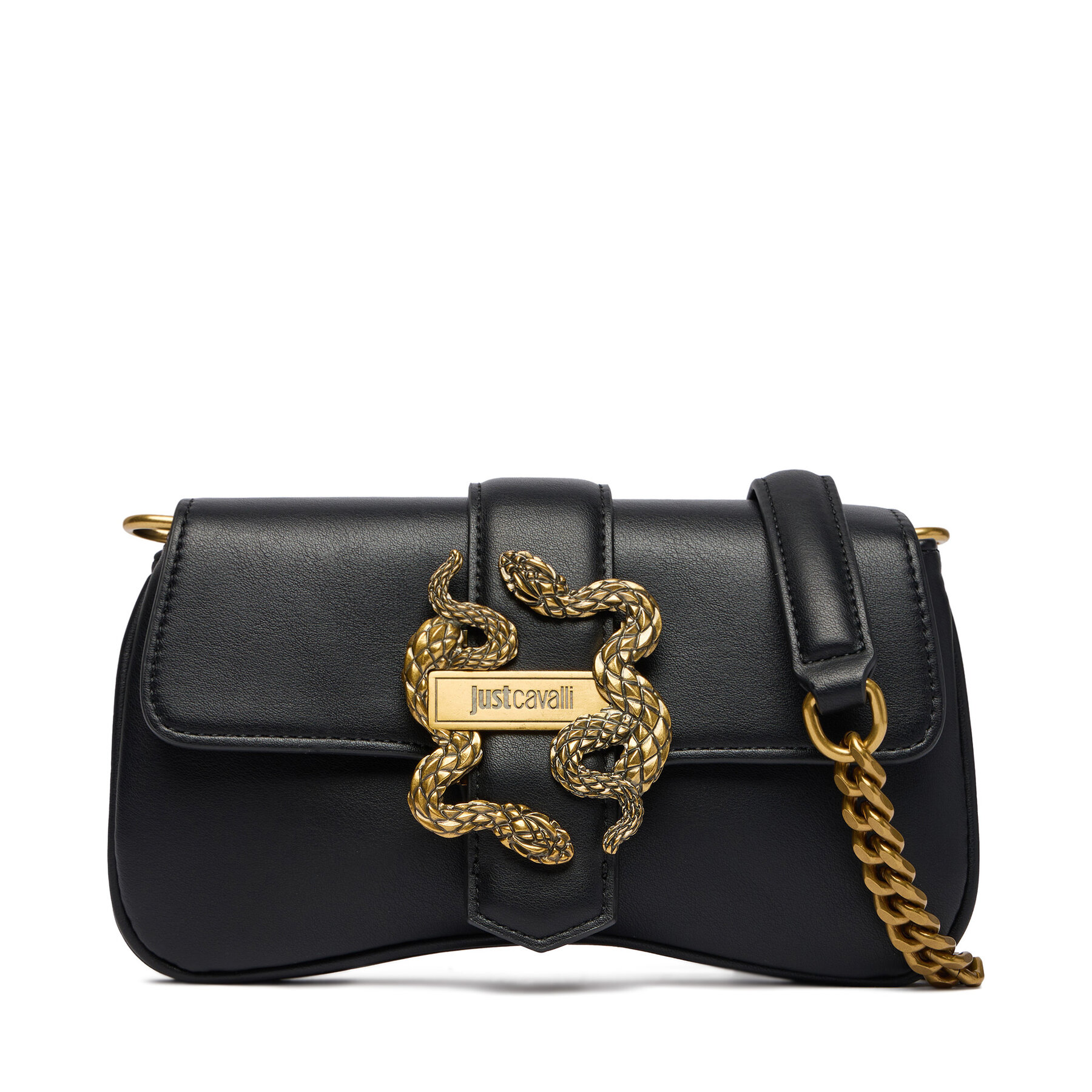 Rankinė Just Cavalli Iconic Snakes 81RA4BA7 ZSA89 Juoda