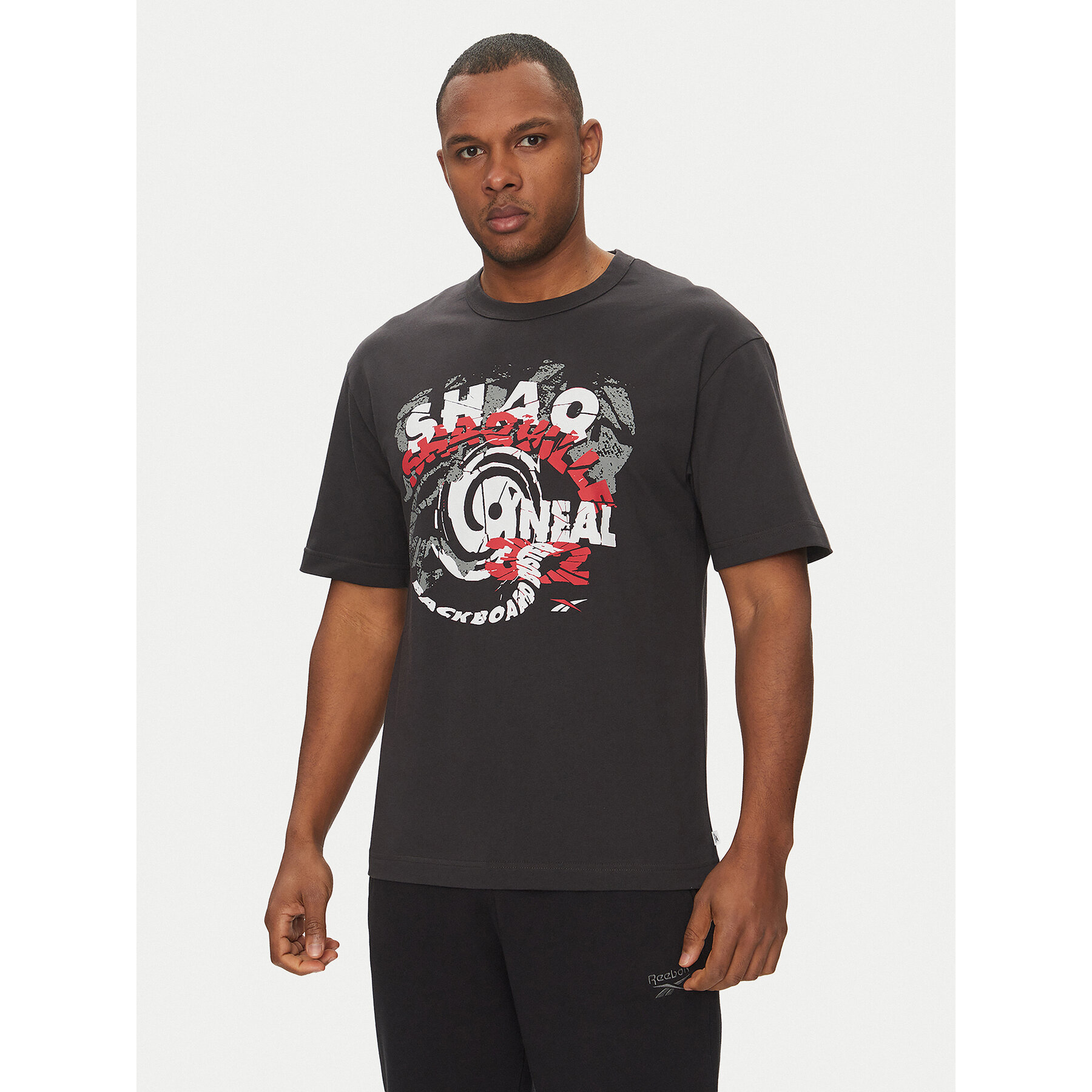 Reebok T-Shirt 100218842 Μαύρο Regular Fit