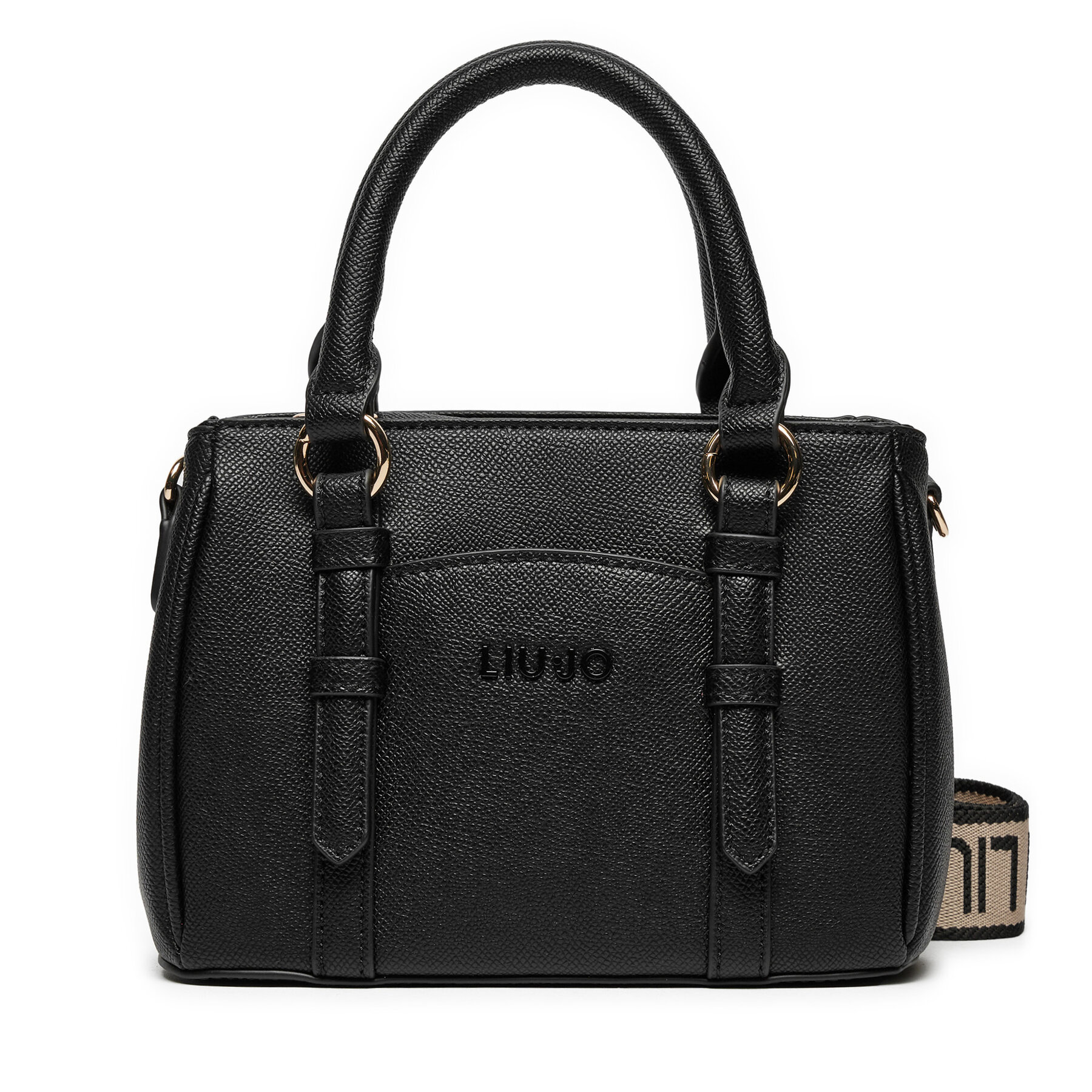 Damska Torebka Liu Jo Czarny Ecs S Satchel AF4155 E0087