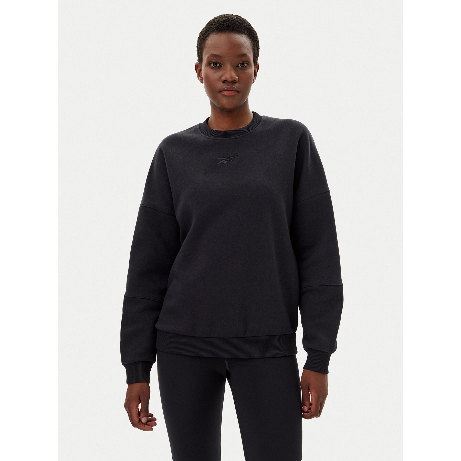 Reebok Sweatshirt 100075359 139-18-00 Schwarz Oversize