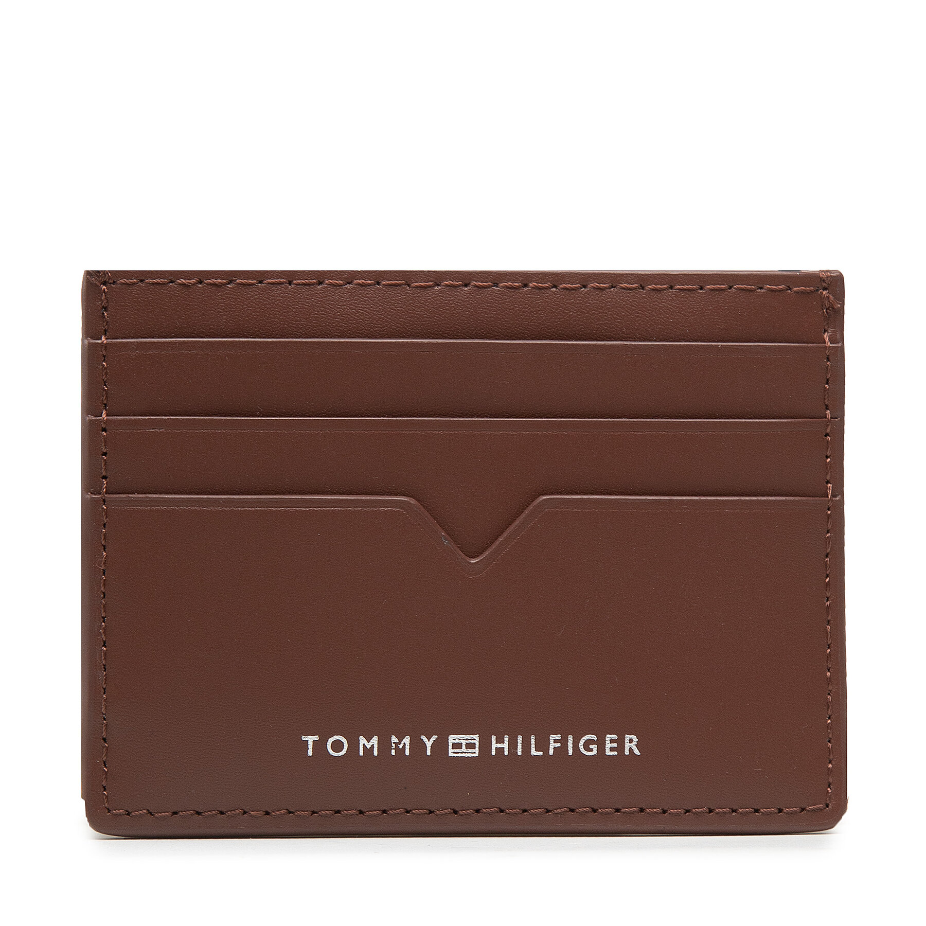 Etui pentru carduri Tommy Hilfiger Th Modern Leather Cc Holder AM0AM10616 GES AM0AM10616