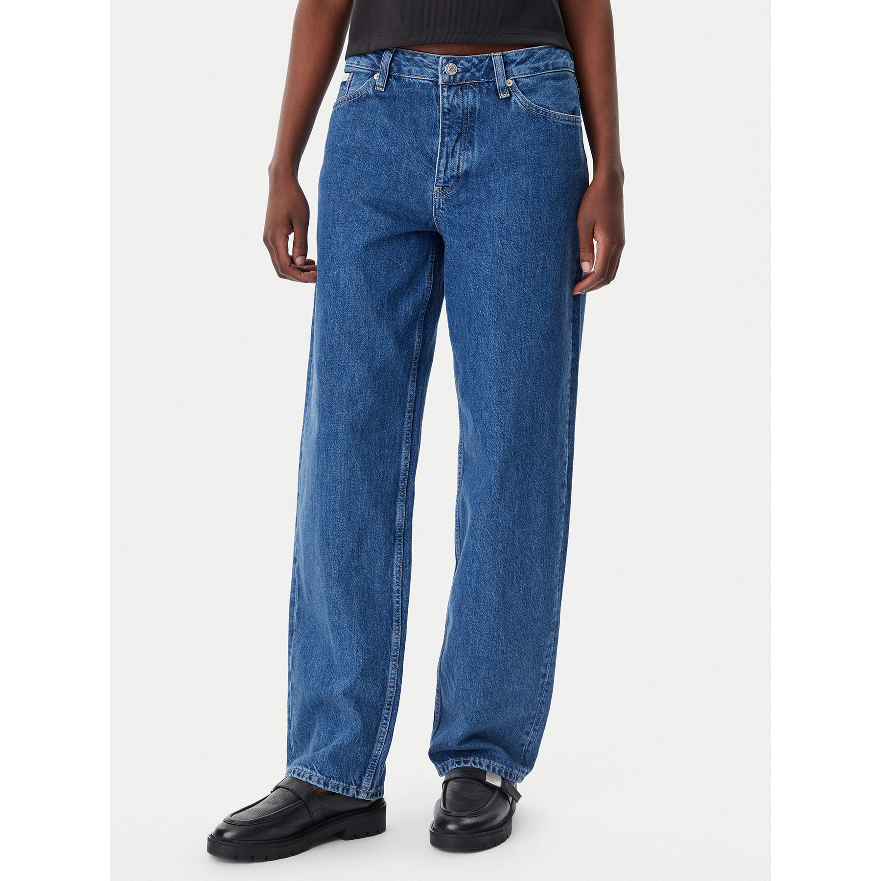 Calvin Klein Jeans Jeans 90's J20J225134 Dunkelblau Loose Fit