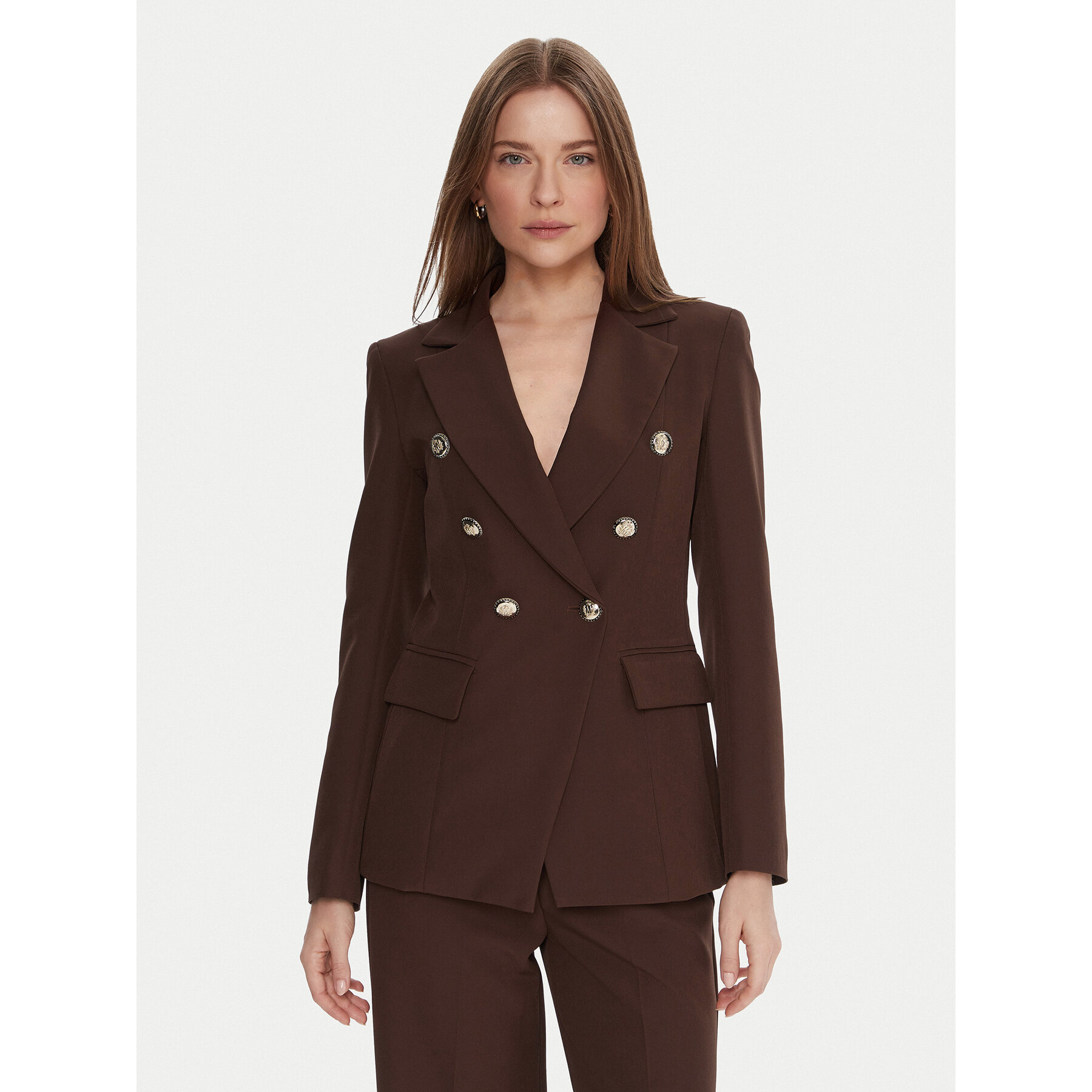 Maryley Sakko 25IB139/43CO Braun Regular Fit