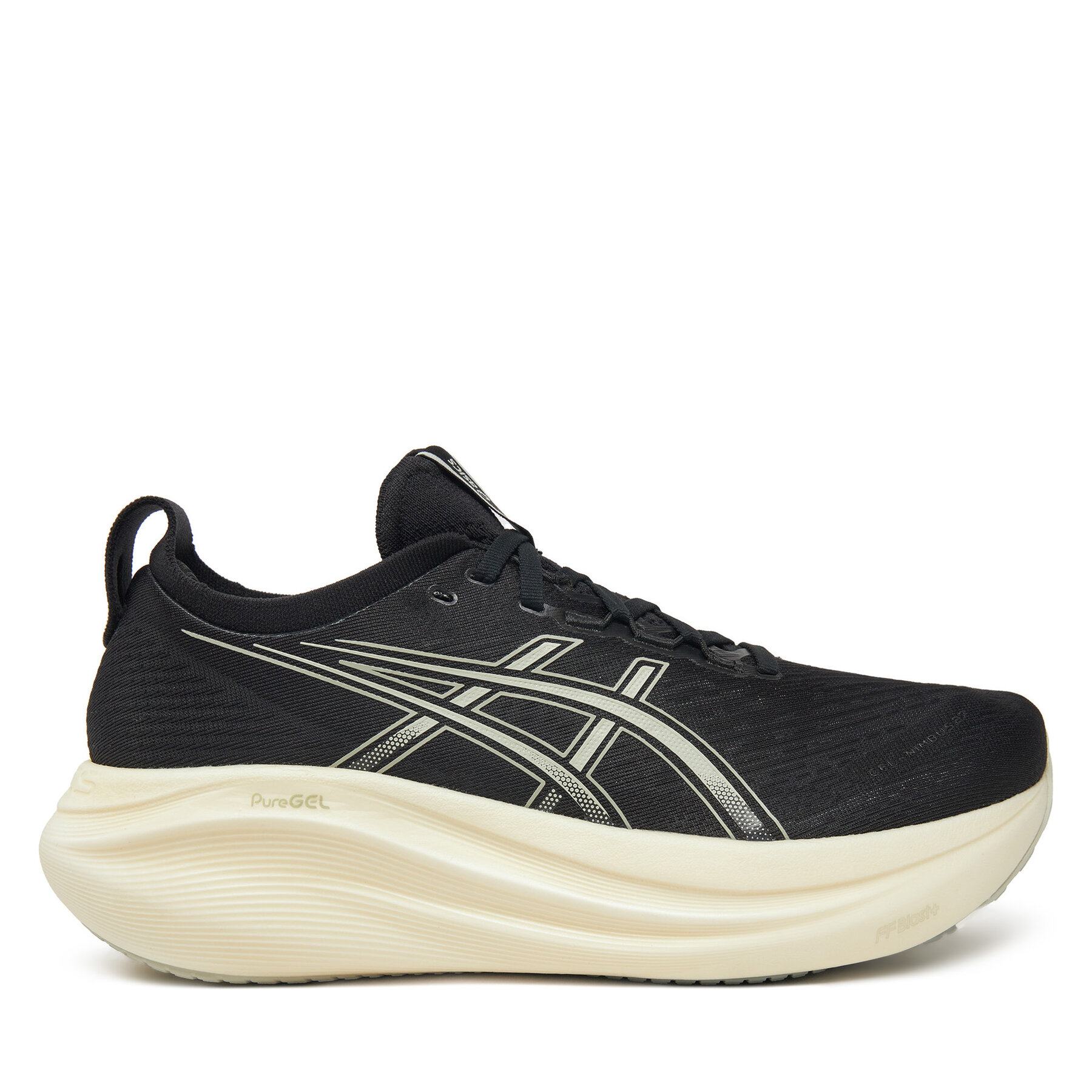 Asics Pánske Bežecké topánky, Rozmer: 41_5, Čierna, Gel-Nimbus 27 1011B958
