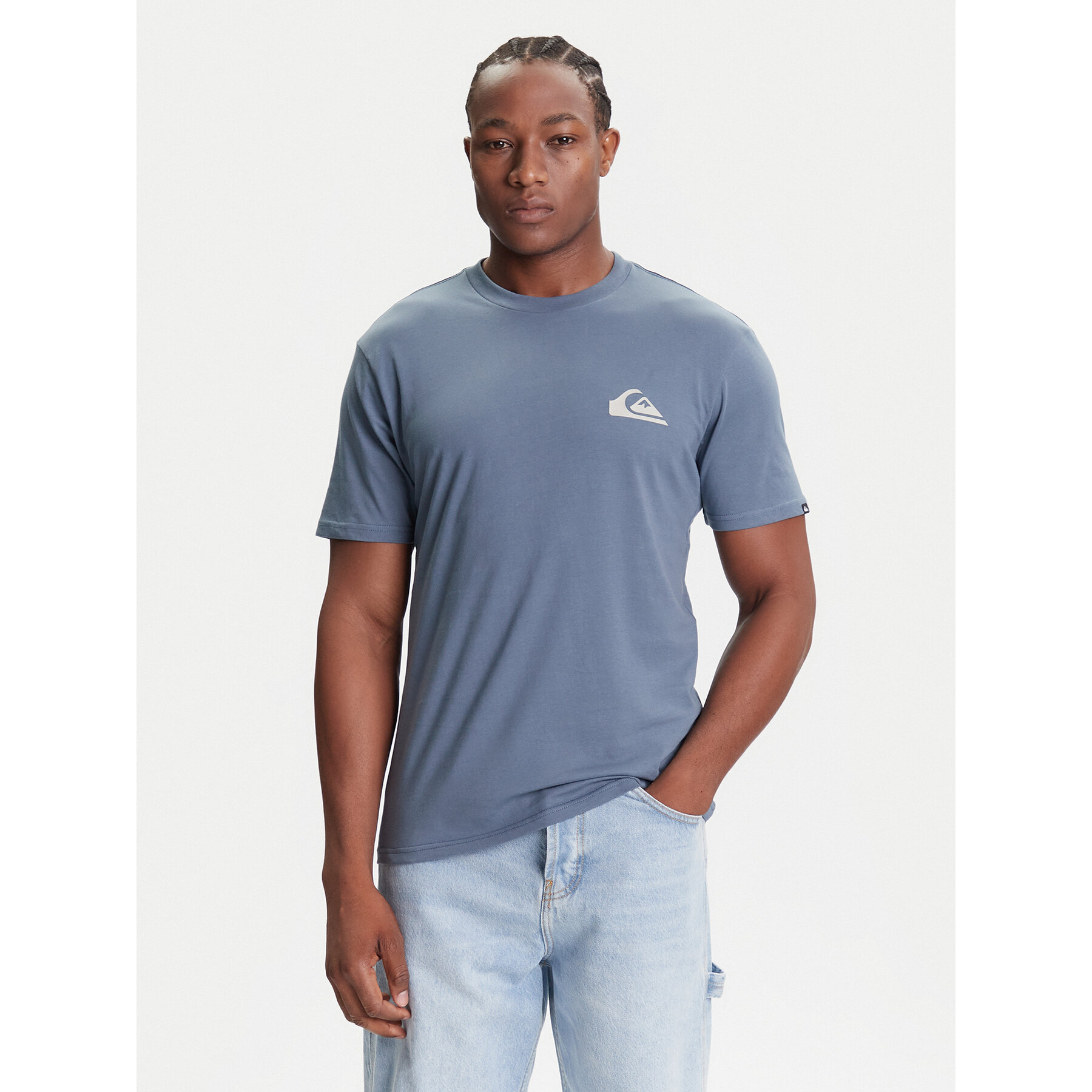 Quiksilver T-shirt EQYZT08181 Blu Regular Fit
