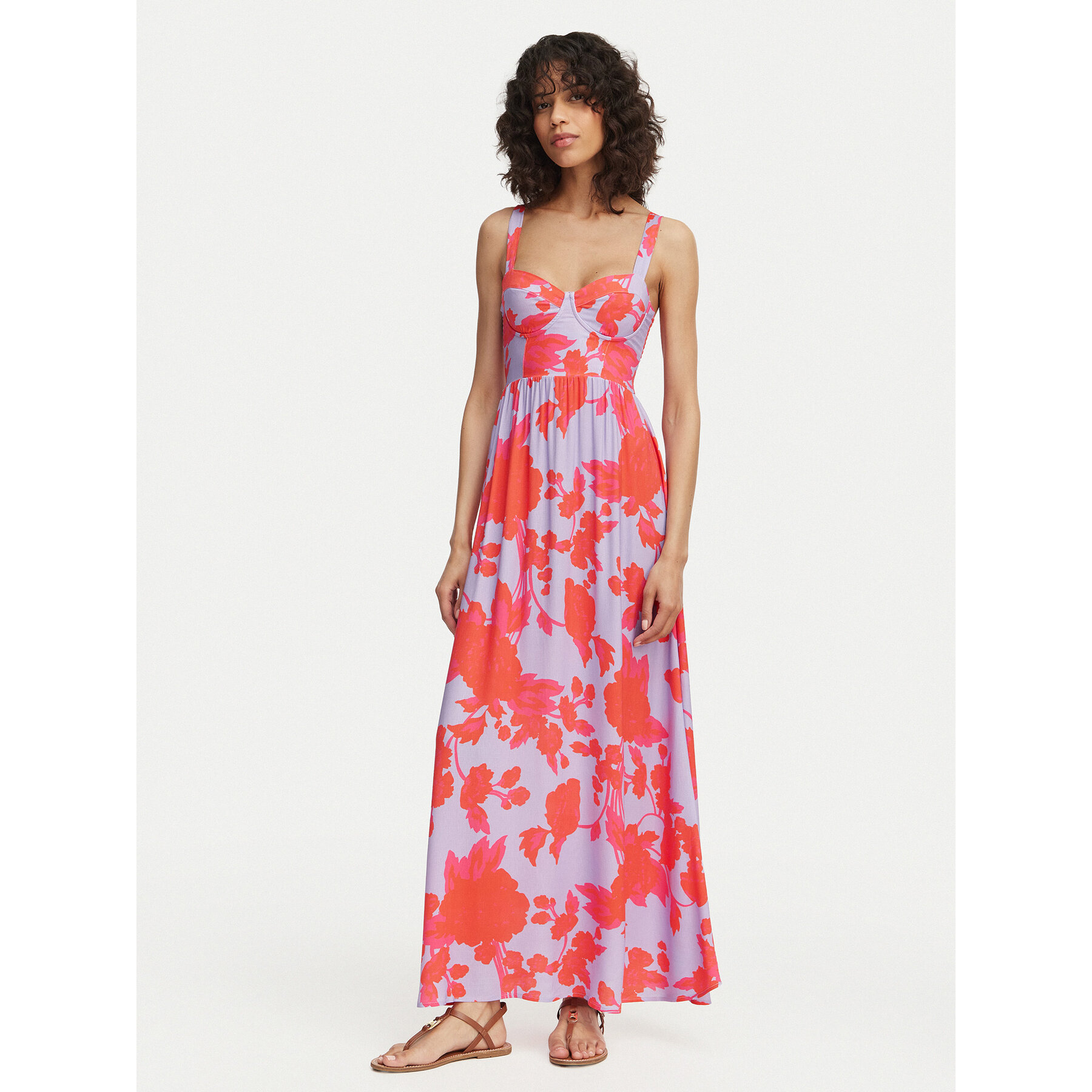 Maaji Sommerkleid Lamary PT3024CLD001 Violett Regular Fit