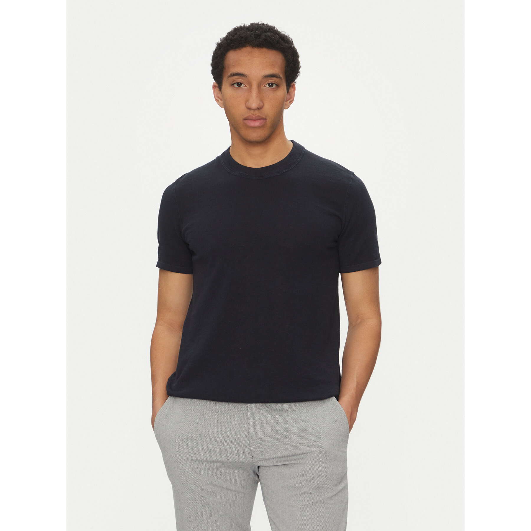 JOOP! Jeans Póló 15 JJK-05Peeron 30045921 Sötétkék Modern Fit