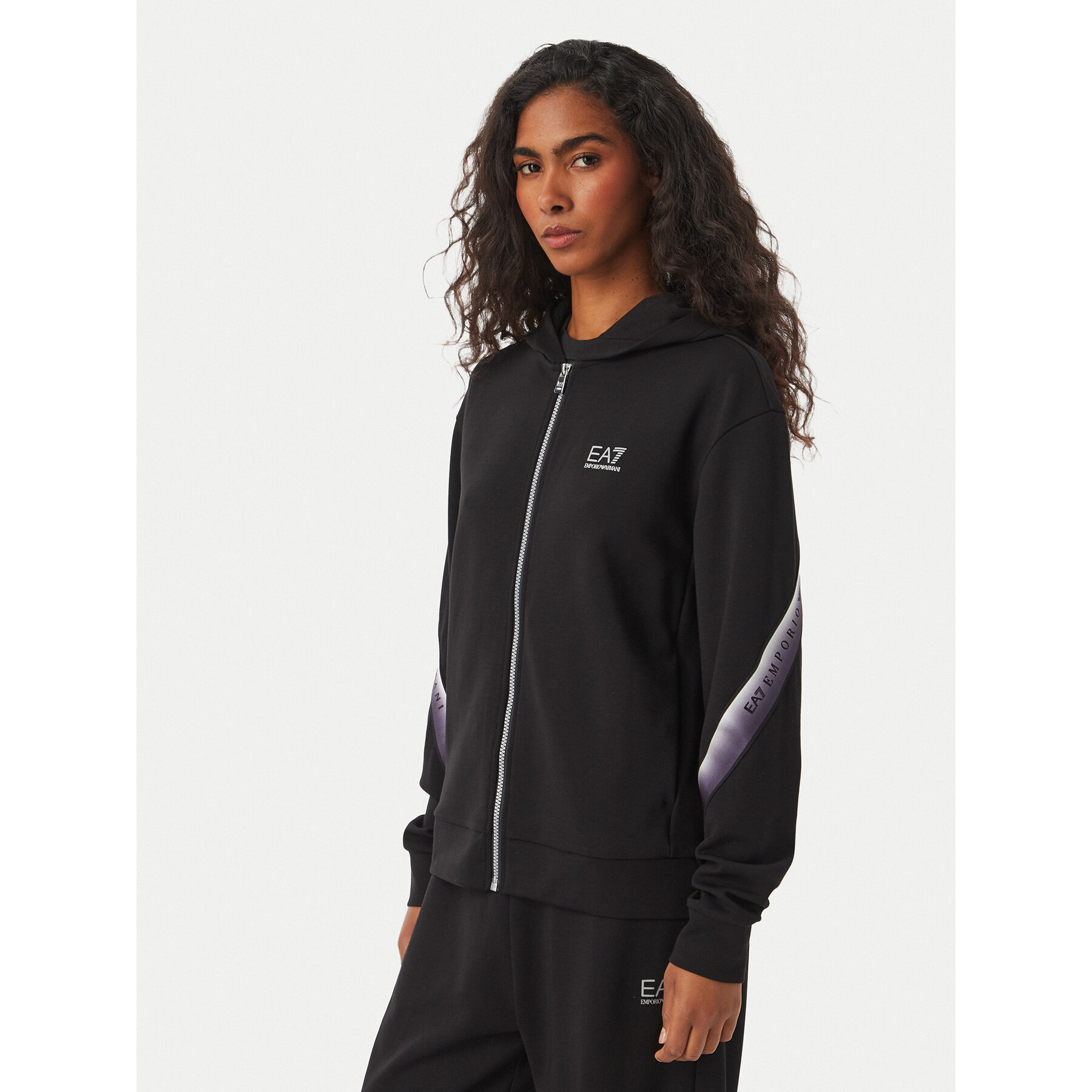EA7 Emporio Armani Sweatshirt 7W001514 AF12501 UC001 Schwarz Regular Fit
